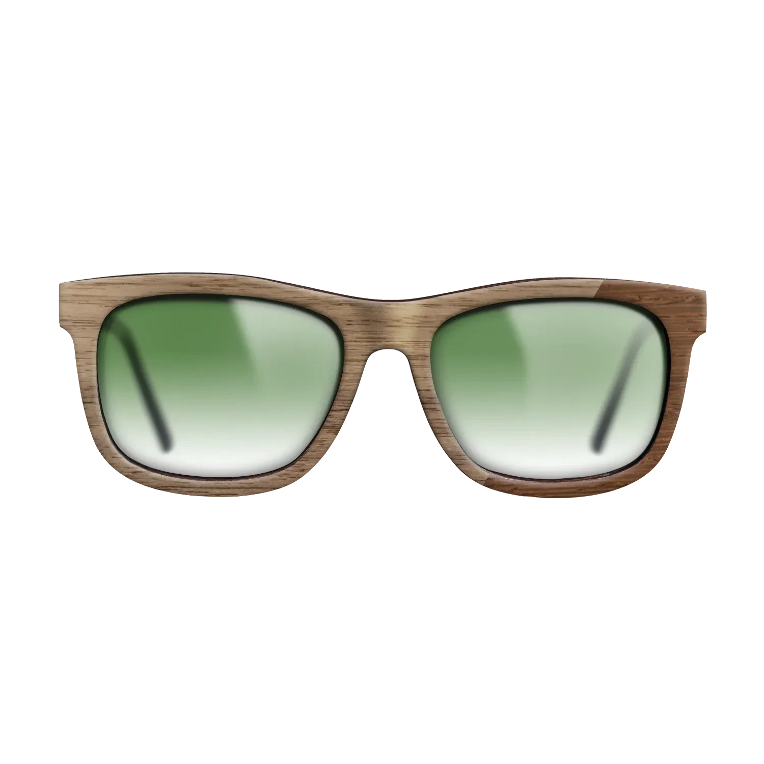 Walnut: Straight Grain,Wenge: Dicut - The Hero - Square - SIRIS wood optic