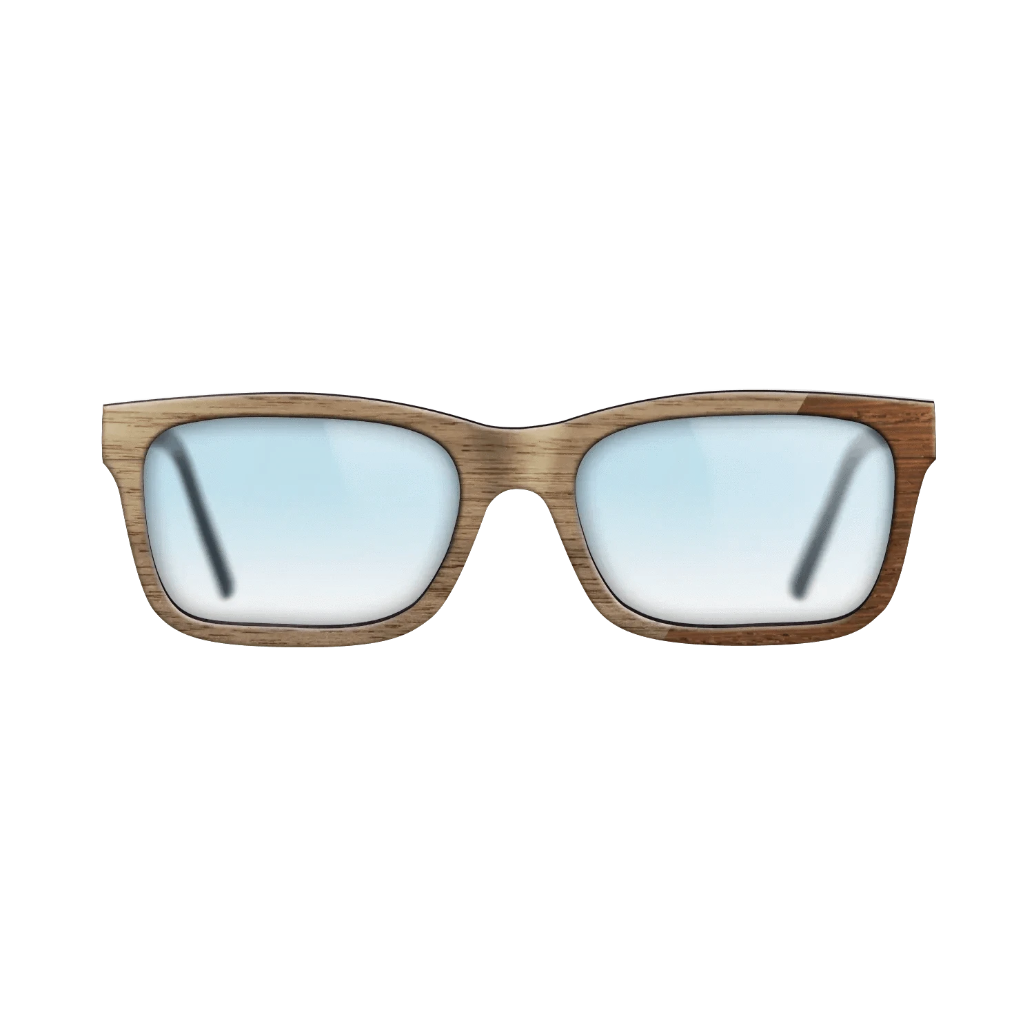 Walnut: Straight Grain,Wenge: Dicut - The Sage - Rectangle - SIRIS wood optic