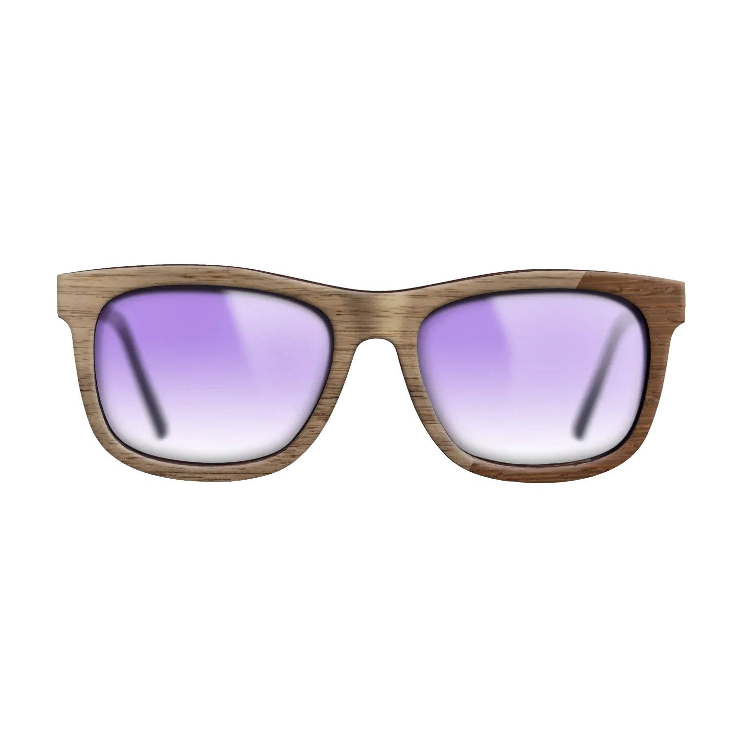 Walnut: Straight Grain,Wenge: Dicut - The Hero - Square - SIRIS wood optic