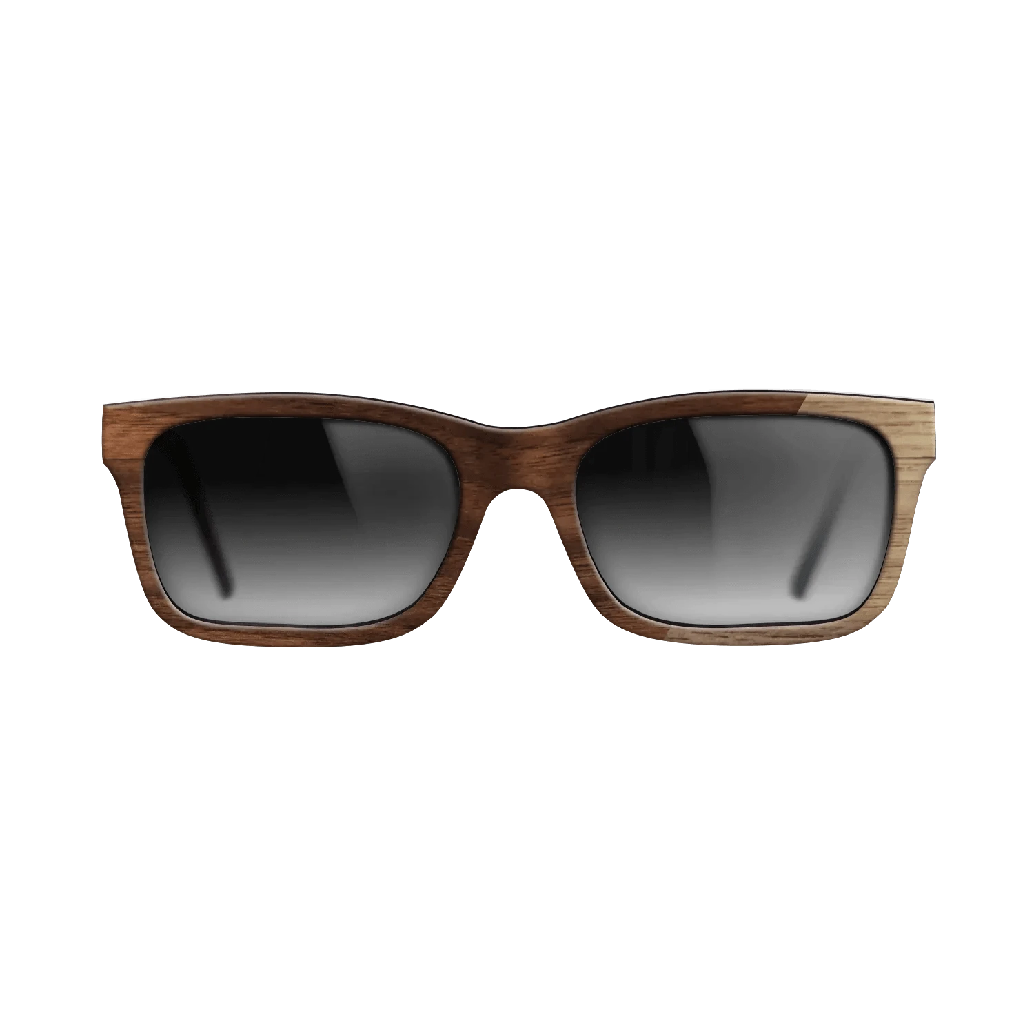 Walnut: Straight Grain,Walnut Claro Dark: Dicut - The Sage - Rectangle - SIRIS wood optic