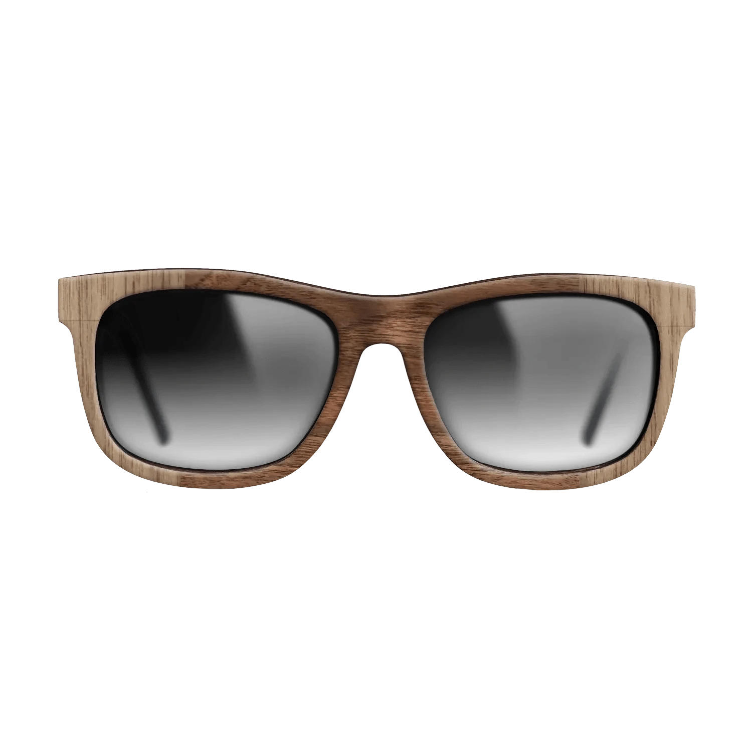 Walnut: Straight Grain,Santos Rosewood Dark,Walnut Claro Dark: Recursive - The Hero - Square - SIRIS wood optic