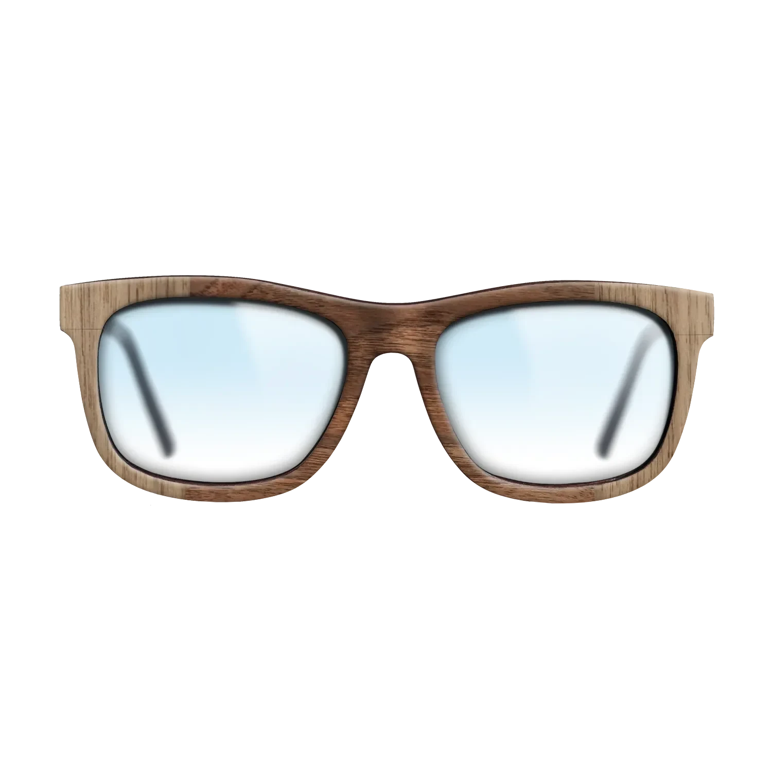 Walnut: Straight Grain,Santos Rosewood Dark,Walnut Claro Dark: Recursive - The Hero - Square - SIRIS wood optic