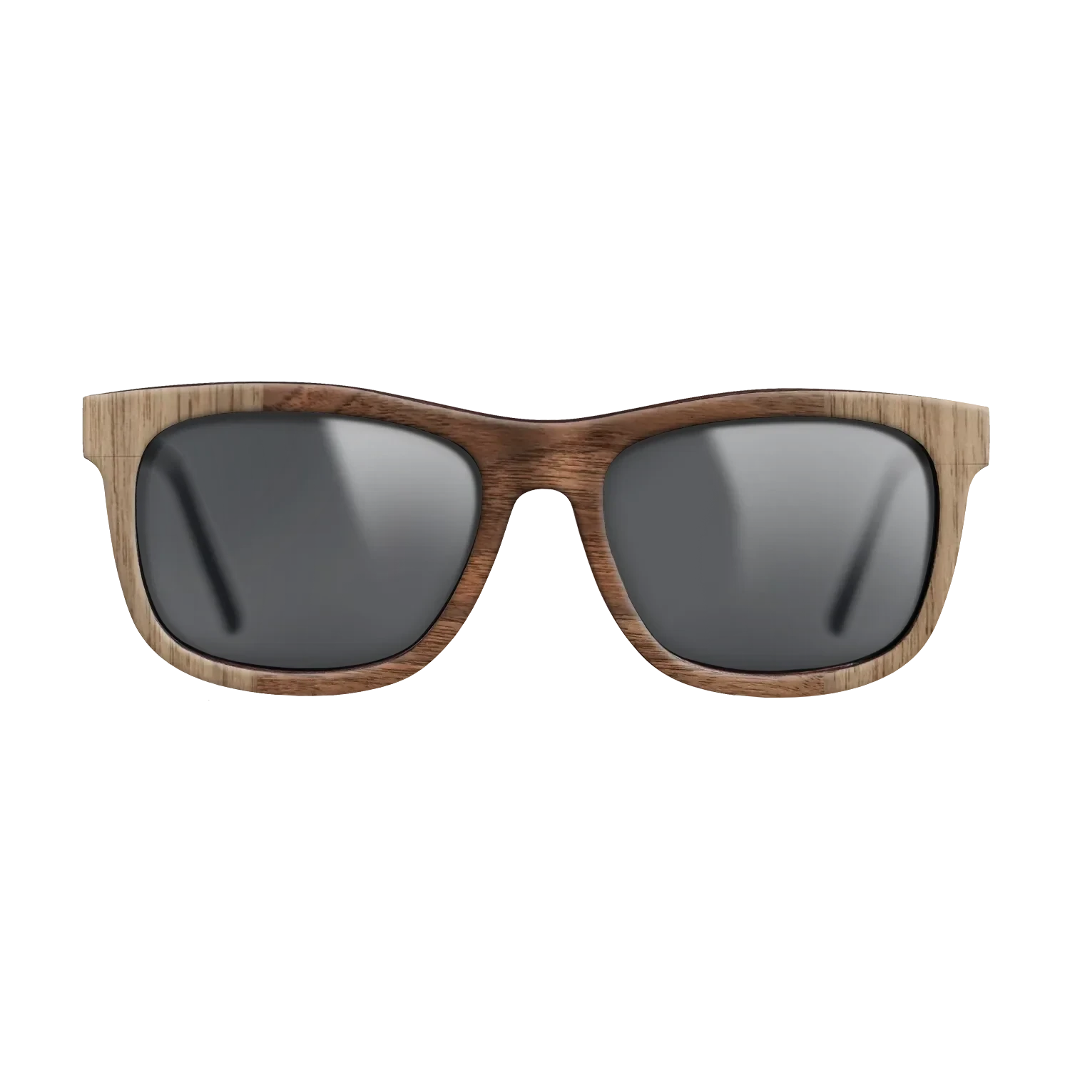 Walnut: Straight Grain,Santos Rosewood Dark,Walnut Claro Dark: Recursive - The Hero - Square - SIRIS wood optic