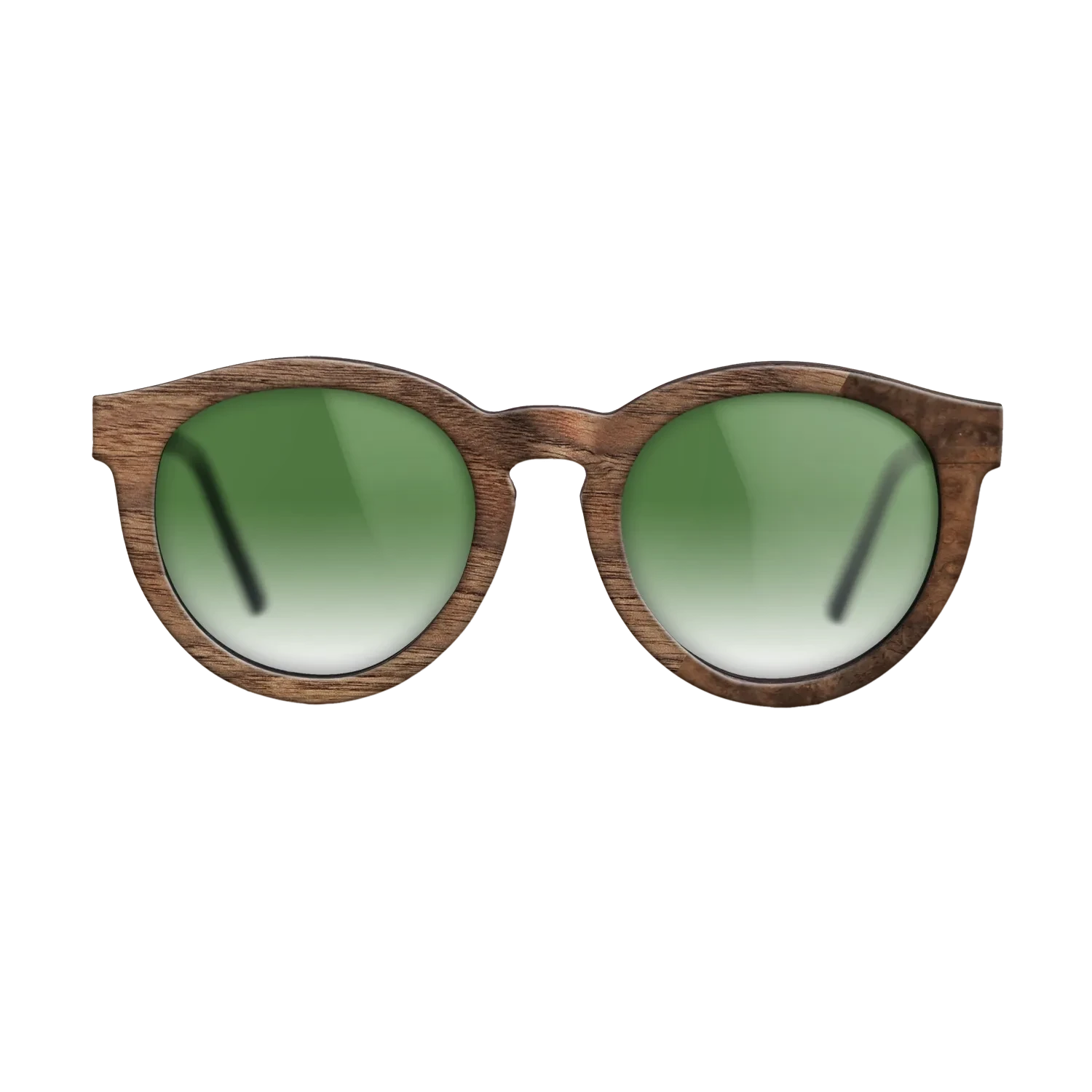 Walnut Claro Dark,Walnut Burl: Dicut - The Rebel - Round - SIRIS wood optic