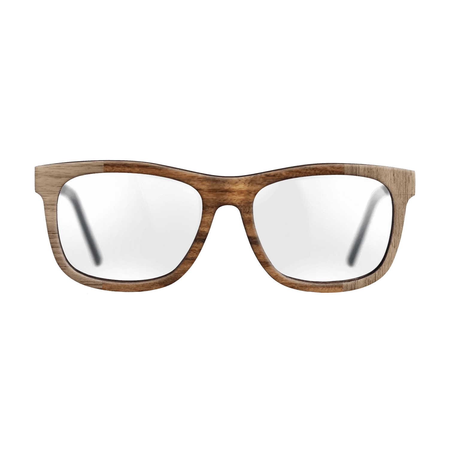 Walnut: Straight Grain,Santos Rosewood Light: Bauhaus - The Hero - Square - SIRIS wood optic