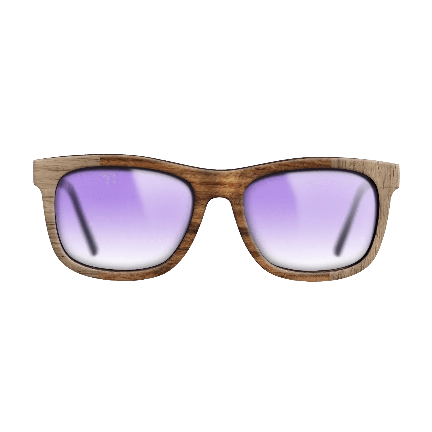 Walnut: Straight Grain,Santos Rosewood Light: Bauhaus - The Hero - Square - SIRIS wood optic