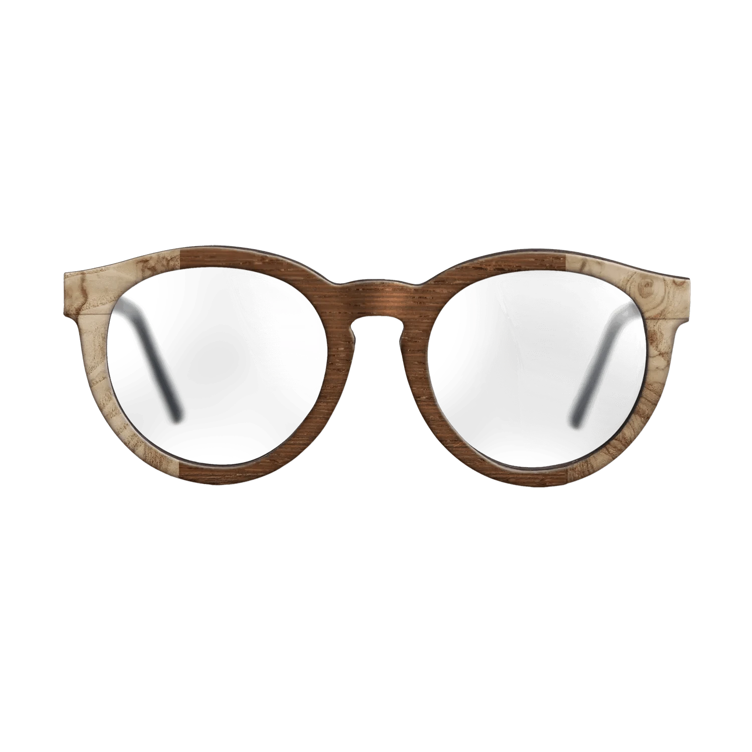 Olive Burl,Wenge: Bauhaus - The Rebel - Round - SIRIS wood optic