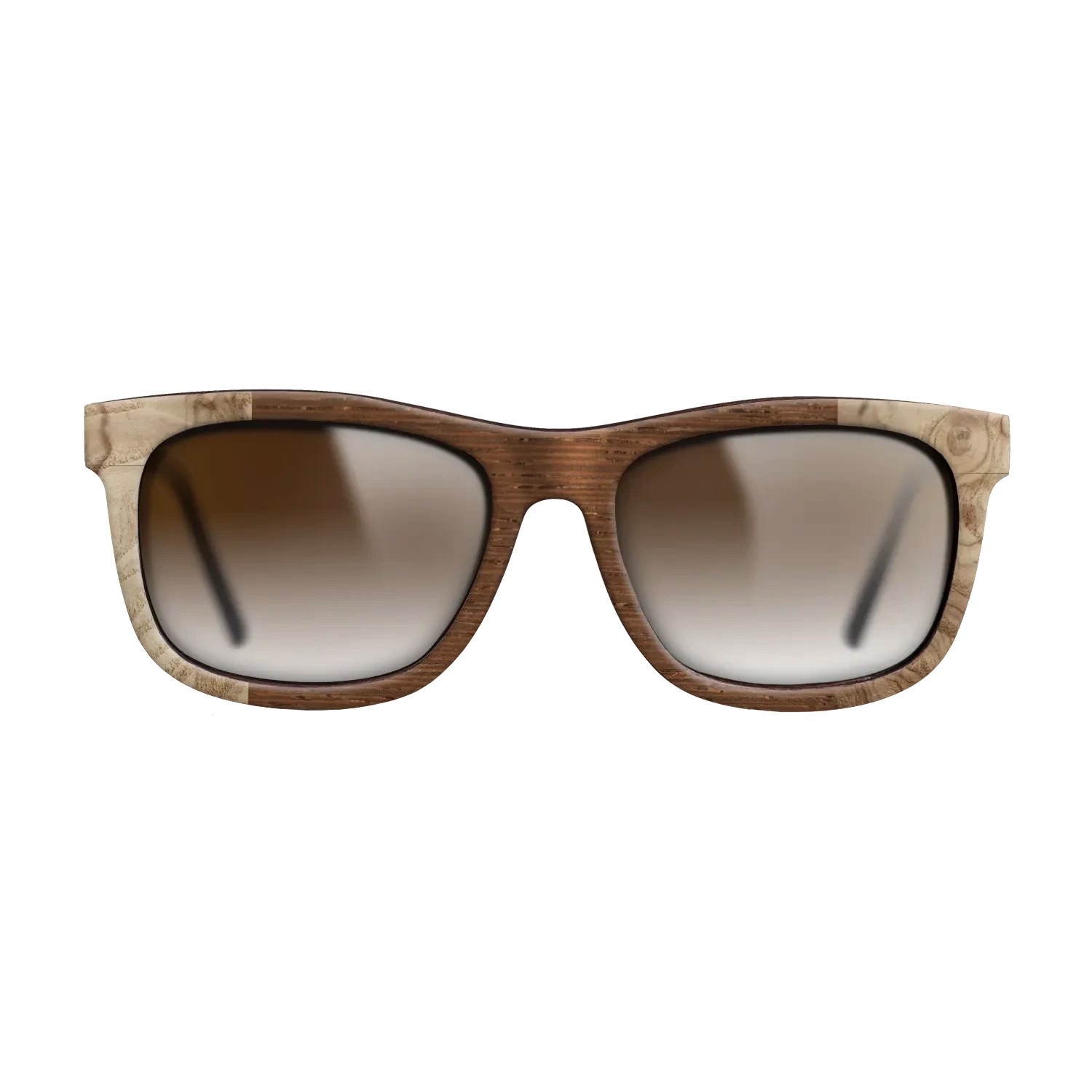 Olive Burl,Wenge: Bauhaus - The Hero - Square - SIRIS wood optic