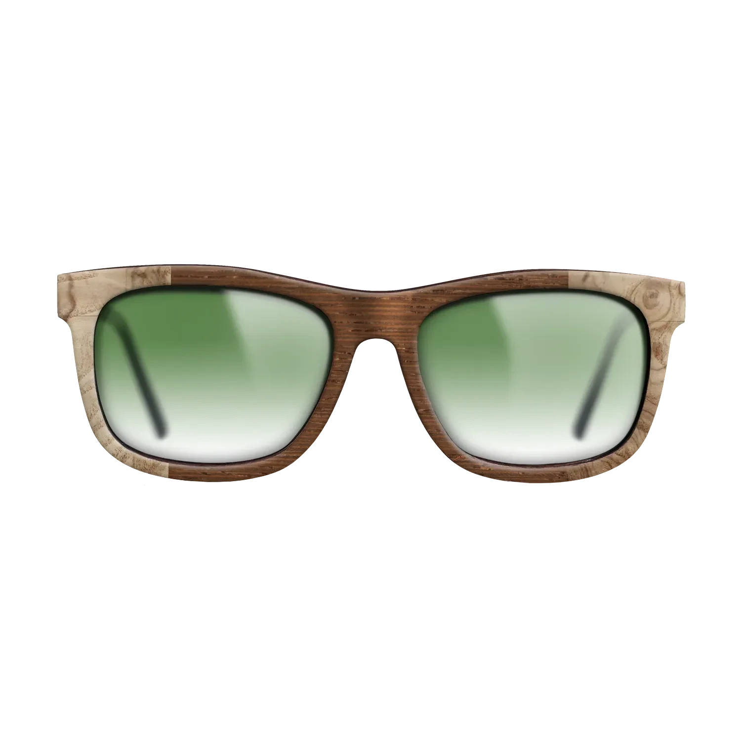 Olive Burl,Wenge: Bauhaus - The Hero - Square - SIRIS wood optic