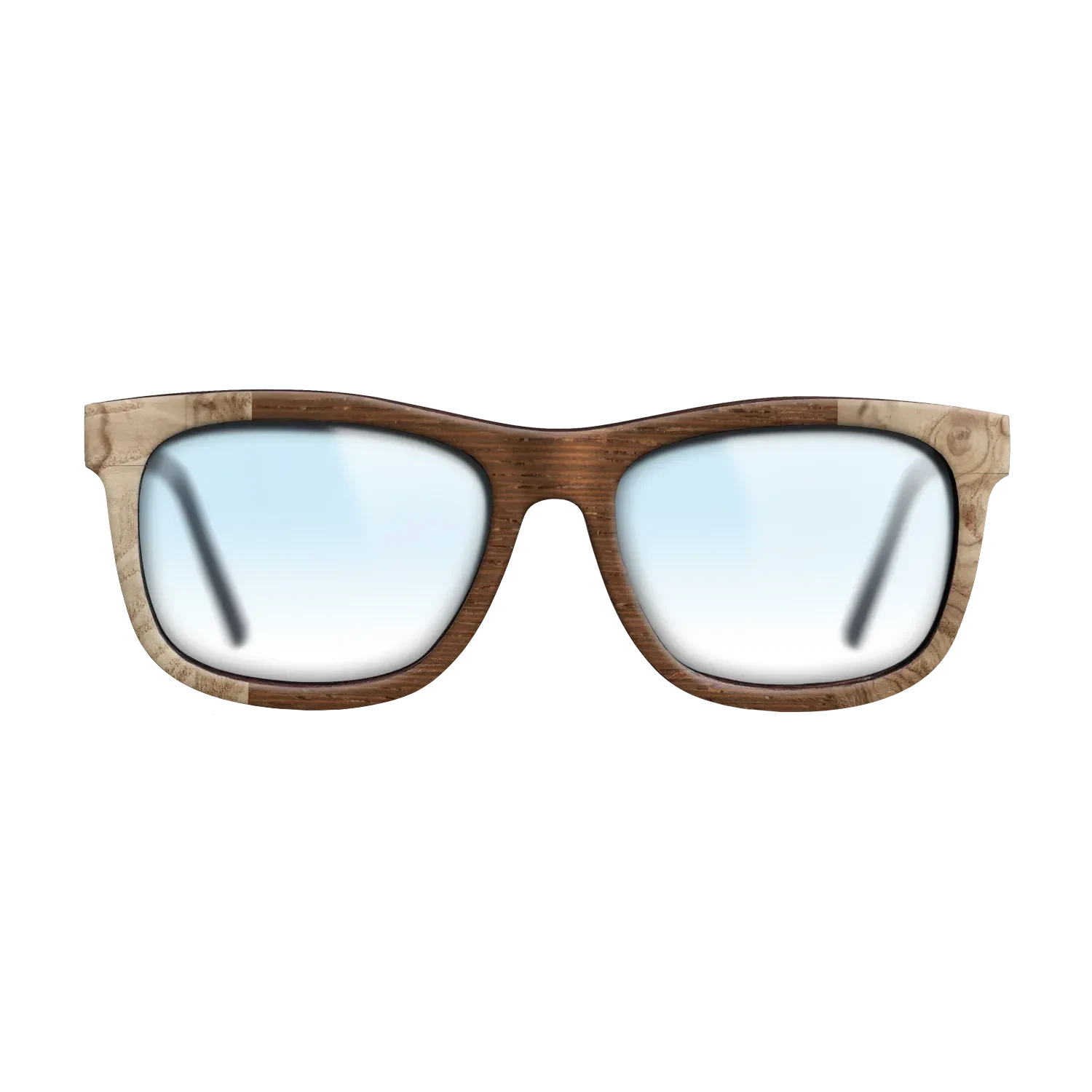 Olive Burl,Wenge: Bauhaus - The Hero - Square - SIRIS wood optic