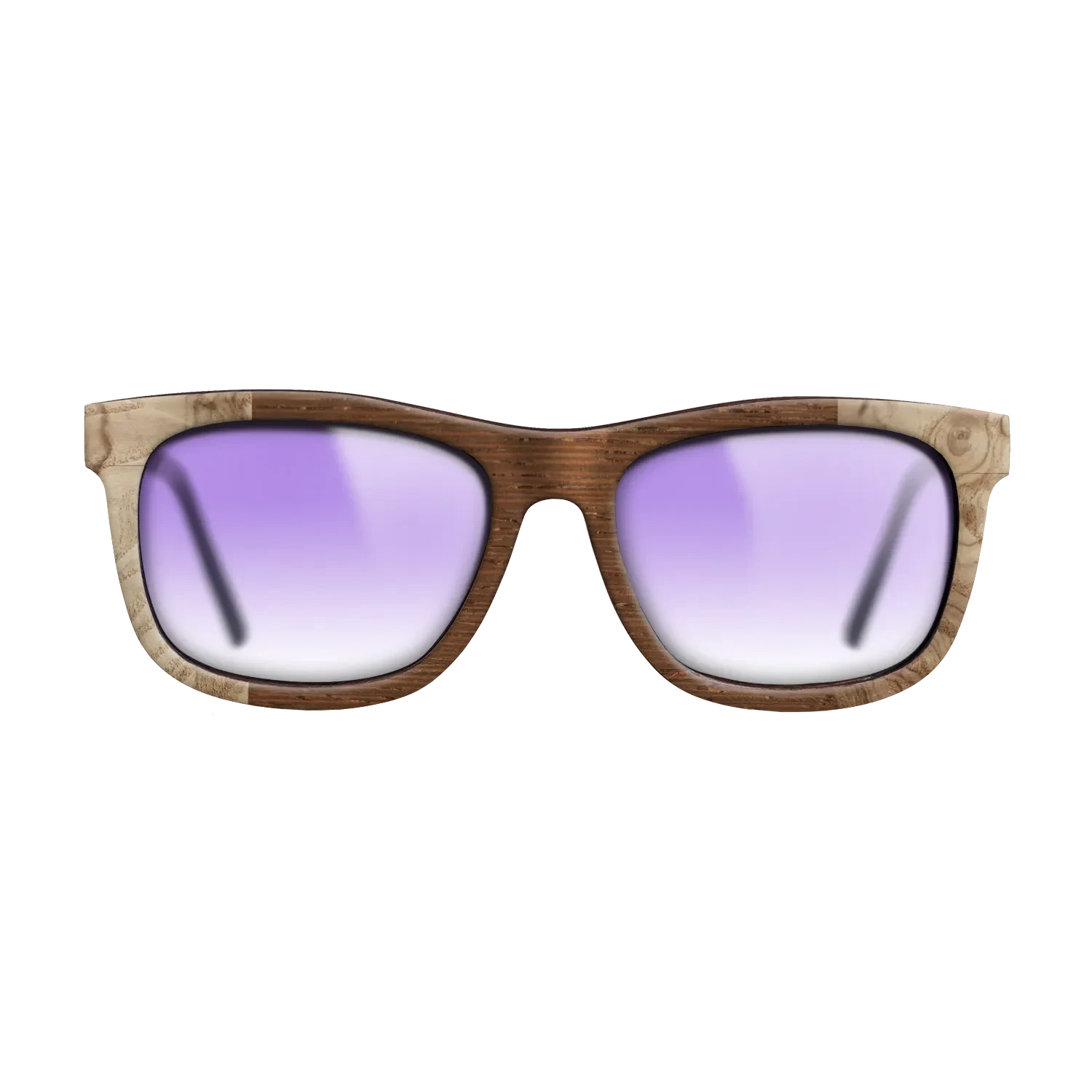 Olive Burl,Wenge: Bauhaus - The Hero - Square - SIRIS wood optic