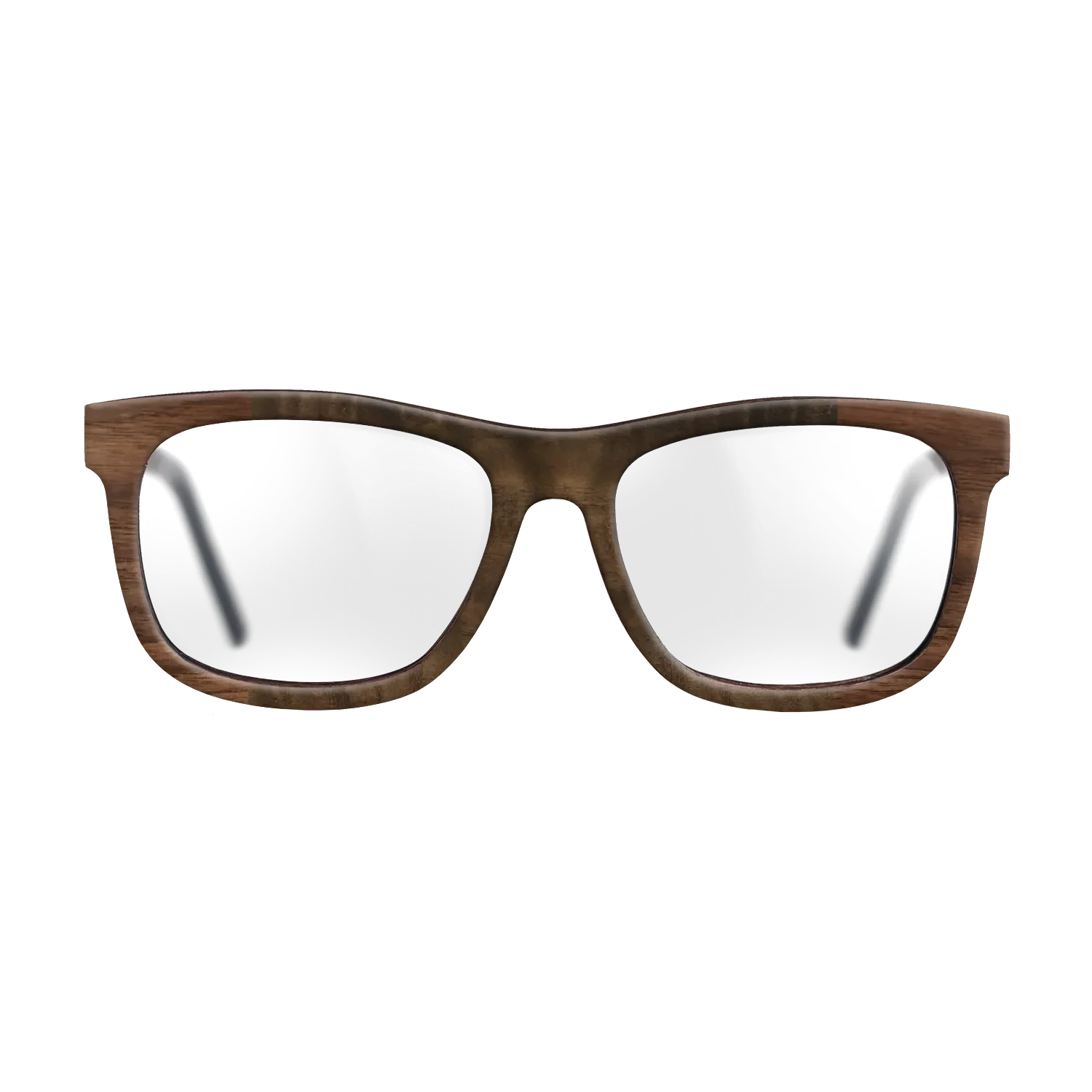 Walnut Burl,Walnut Claro Dark: Bauhaus - The Hero - Square - SIRIS wood optic