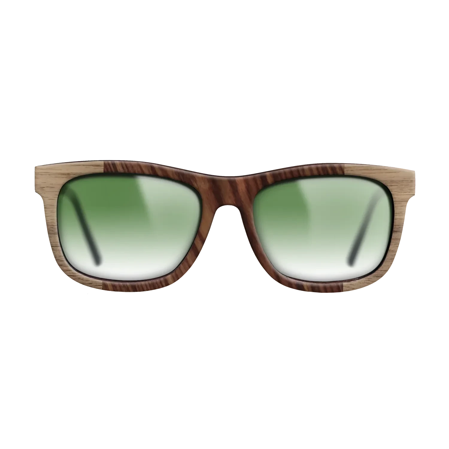 Walnut: Straight Grain,Kingwood: Bauhaus - The Hero - Square - SIRIS wood optic