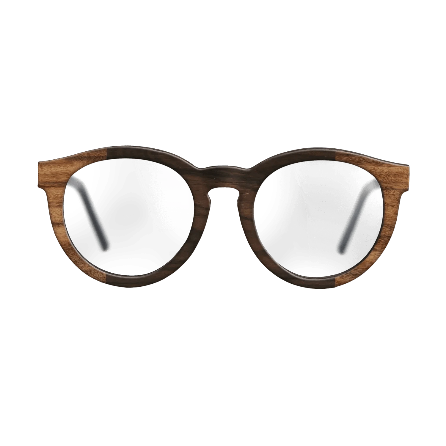 Ziricote Dark Quartered,Santos Rosewood Light: Bauhaus - The Rebel - Round - SIRIS wood optic