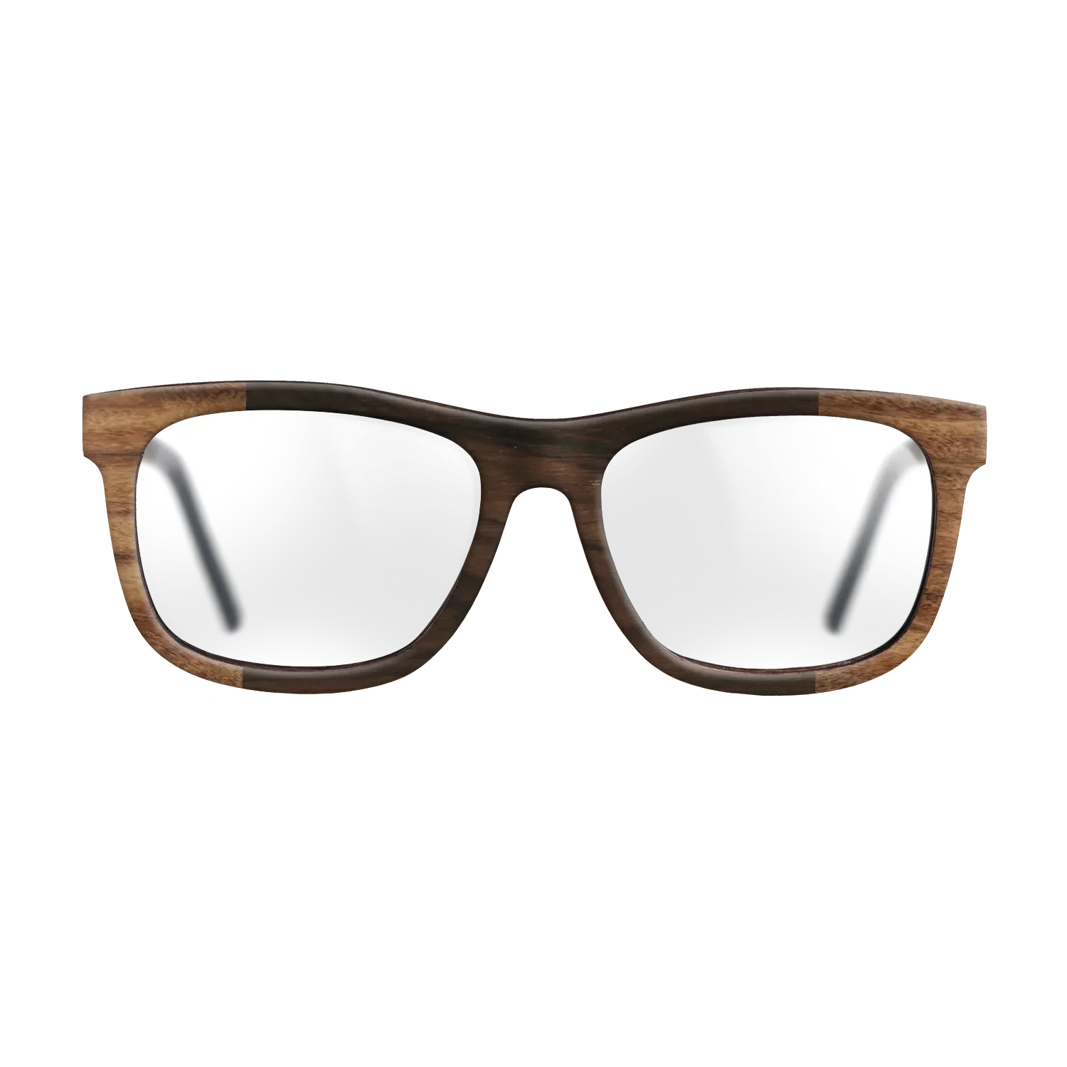 Ziricote Dark Quartered,Santos Rosewood Light: Bauhaus - The Hero - Square - SIRIS wood optic