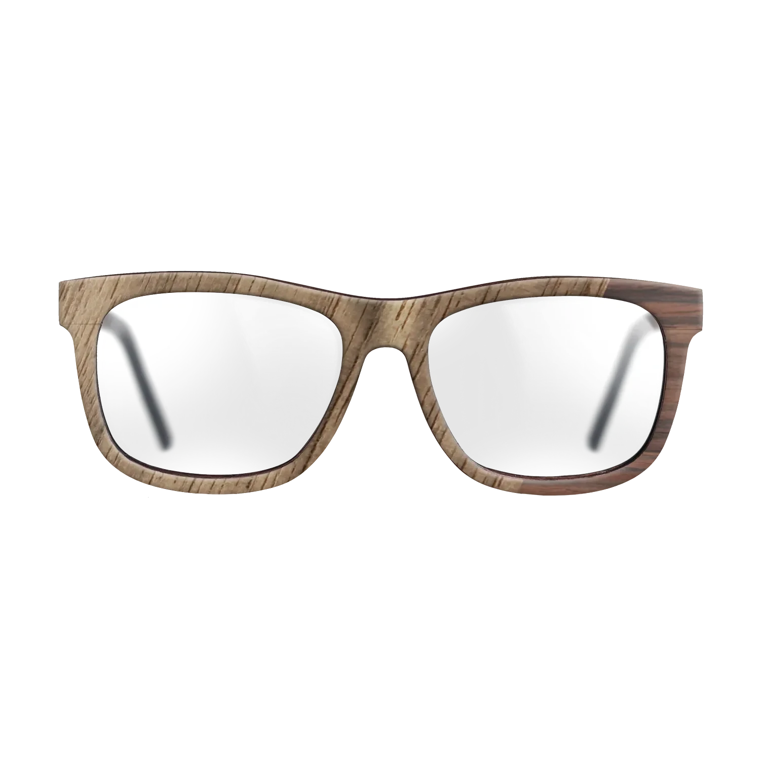 Walnut: Straight Grain,Rosewood Reconstituted: Dicut - The Hero - Square - SIRIS wood optic