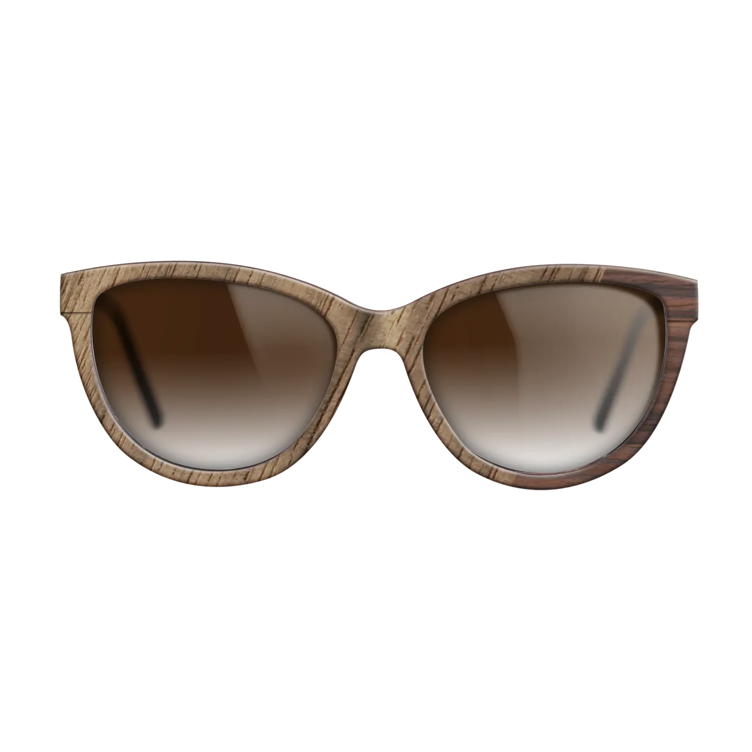 Walnut: Straight Grain,Rosewood Reconstituted: Dicut - The Maiden - Cat - SIRIS wood optic