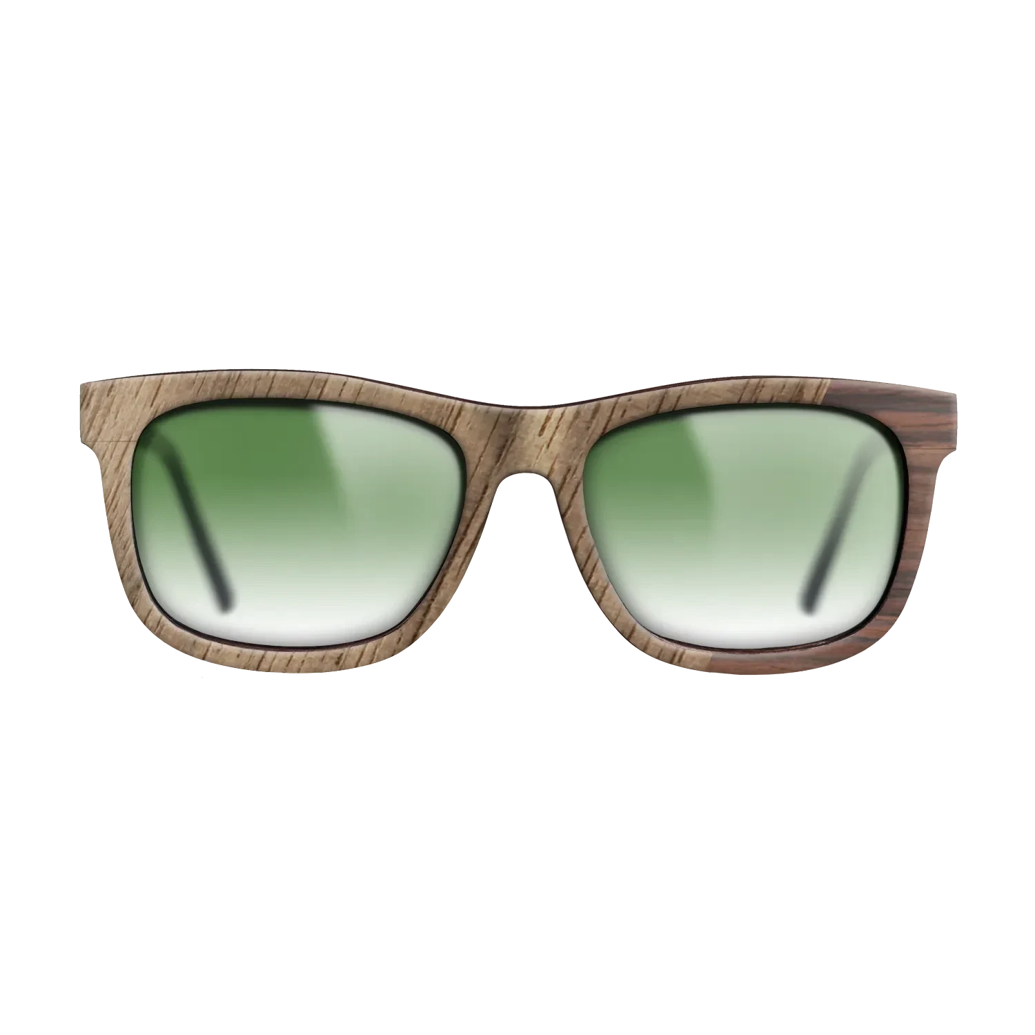 Walnut: Straight Grain,Rosewood Reconstituted: Dicut - The Hero - Square - SIRIS wood optic