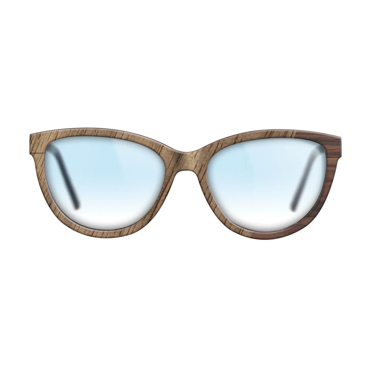 Walnut: Straight Grain,Rosewood Reconstituted: Dicut - The Maiden - Cat - SIRIS wood optic