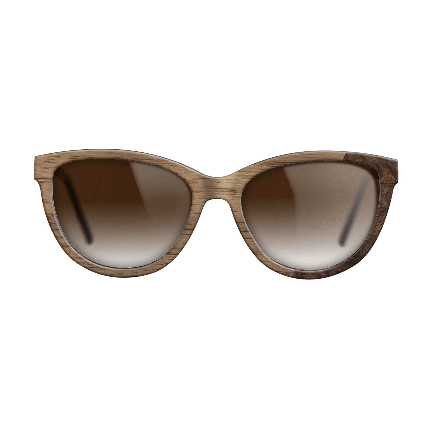 Walnut: Straight Grain,Walnut Burl: Dicut - The Maiden - Cat - SIRIS wood optic