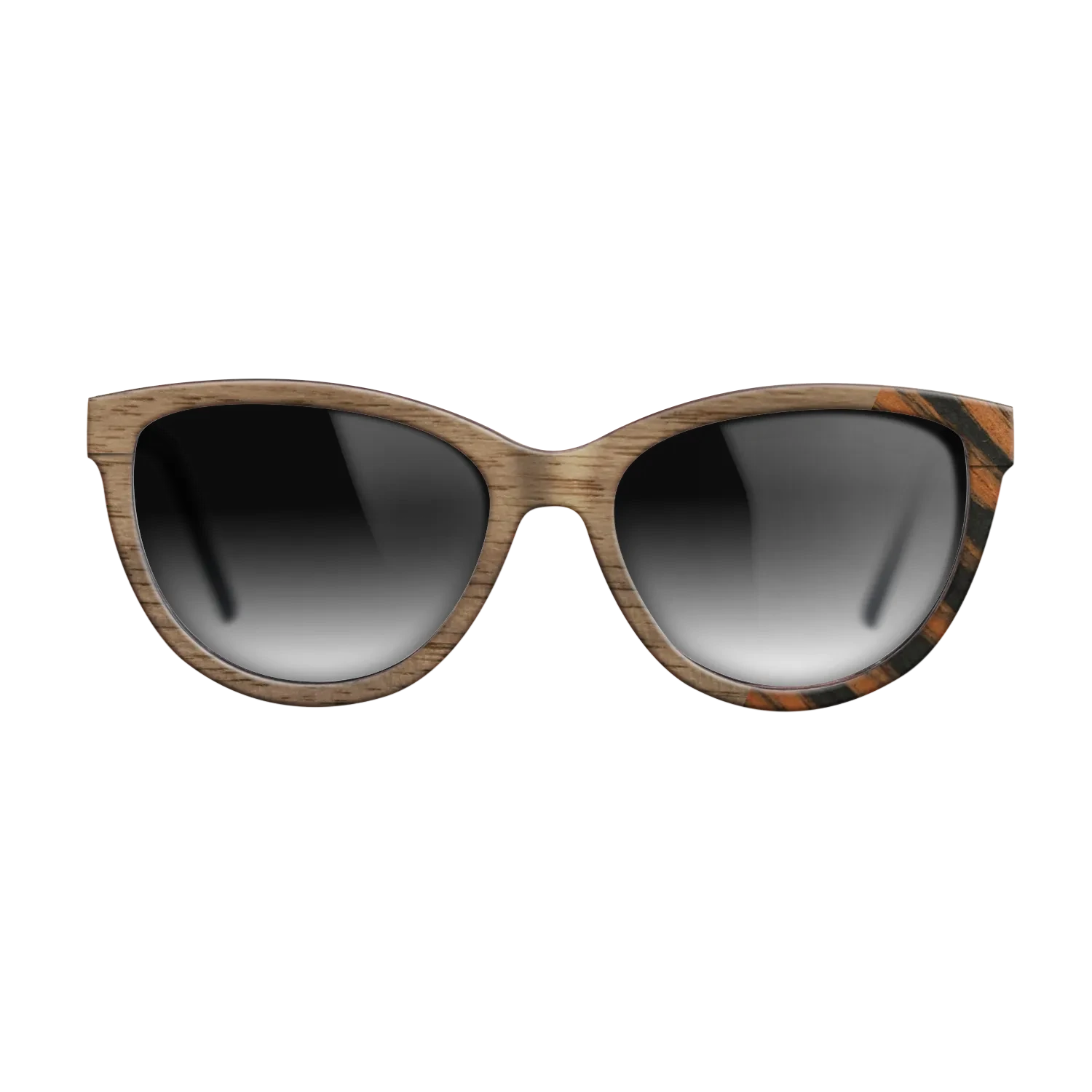 Walnut: Straight Grain,Italian Ebony: Dicut - The Maiden - Cat - SIRIS wood optic