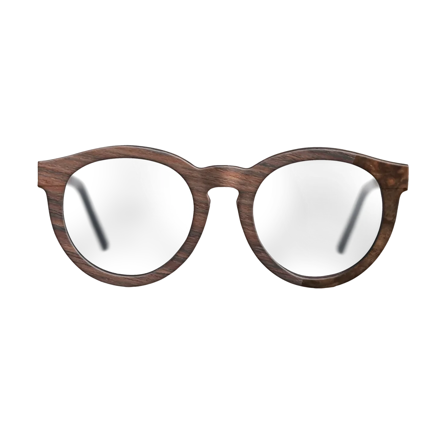 Rosewood Reconstituted,Walnut Burl: Dicut - The Rebel - Round - SIRIS wood optic