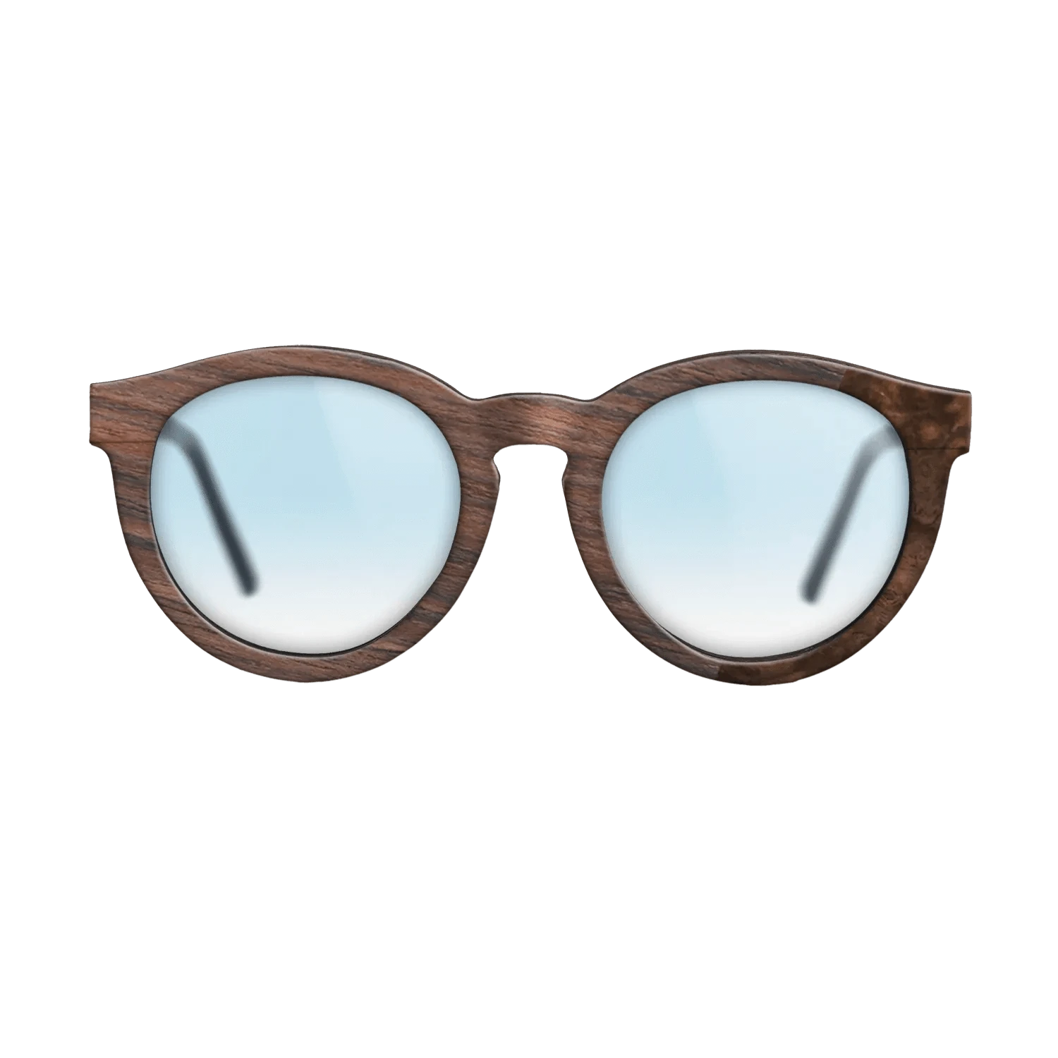 Rosewood Reconstituted,Walnut Burl: Dicut - The Rebel - Round - SIRIS wood optic