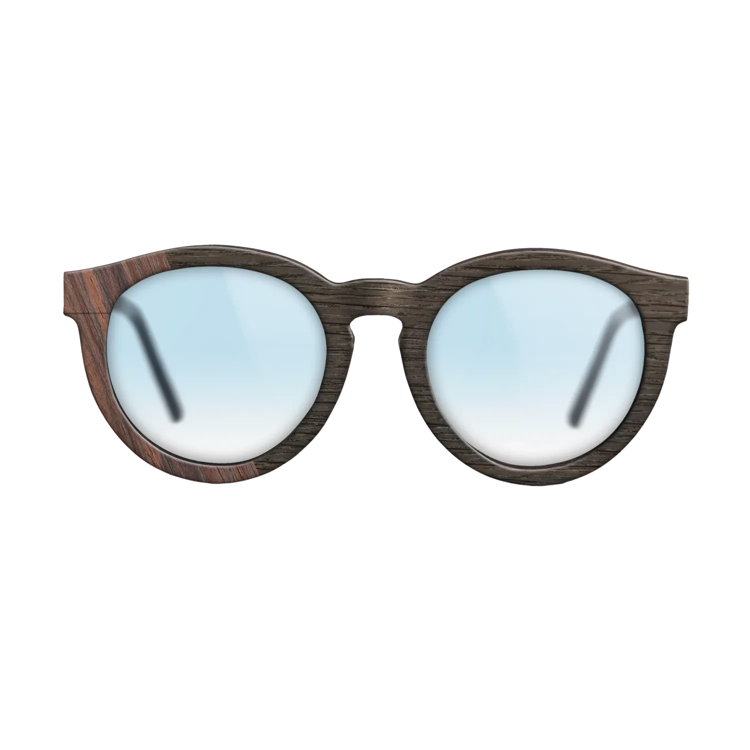 Santos Rosewood Dark,Fumed Oak: Bauhaus - The Rebel - Round - SIRIS wood optic