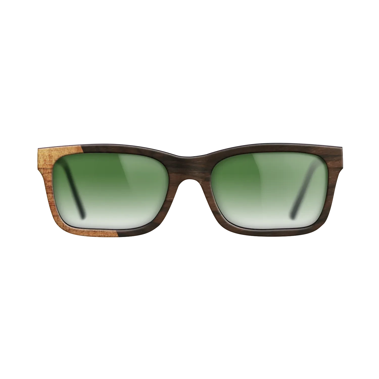 Koa,Ziricote Dark Quartered: Bauhaus - The Sage - Rectangle - SIRIS wood optic