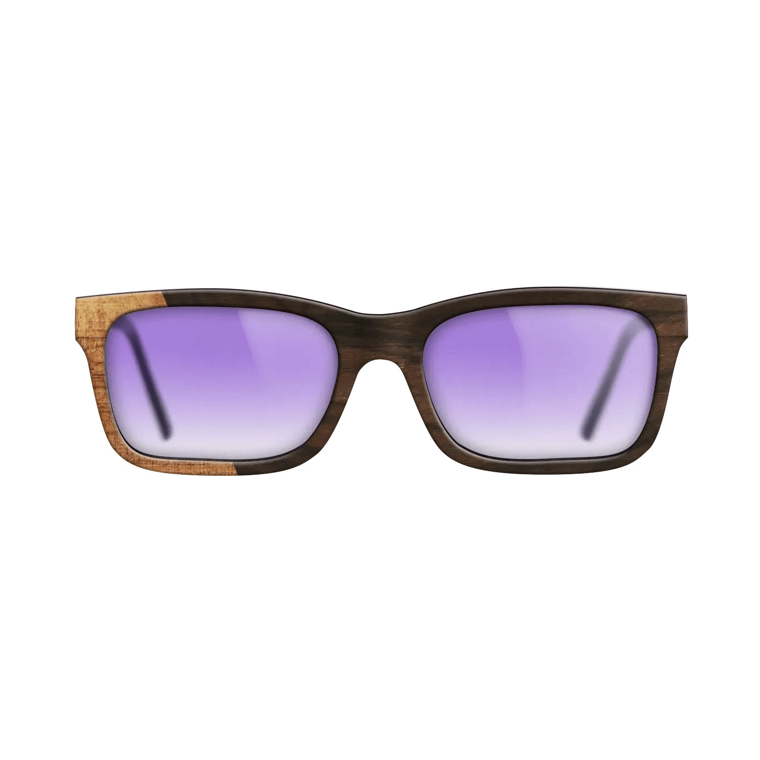 Koa,Ziricote Dark Quartered: Bauhaus - The Sage - Rectangle - SIRIS wood optic