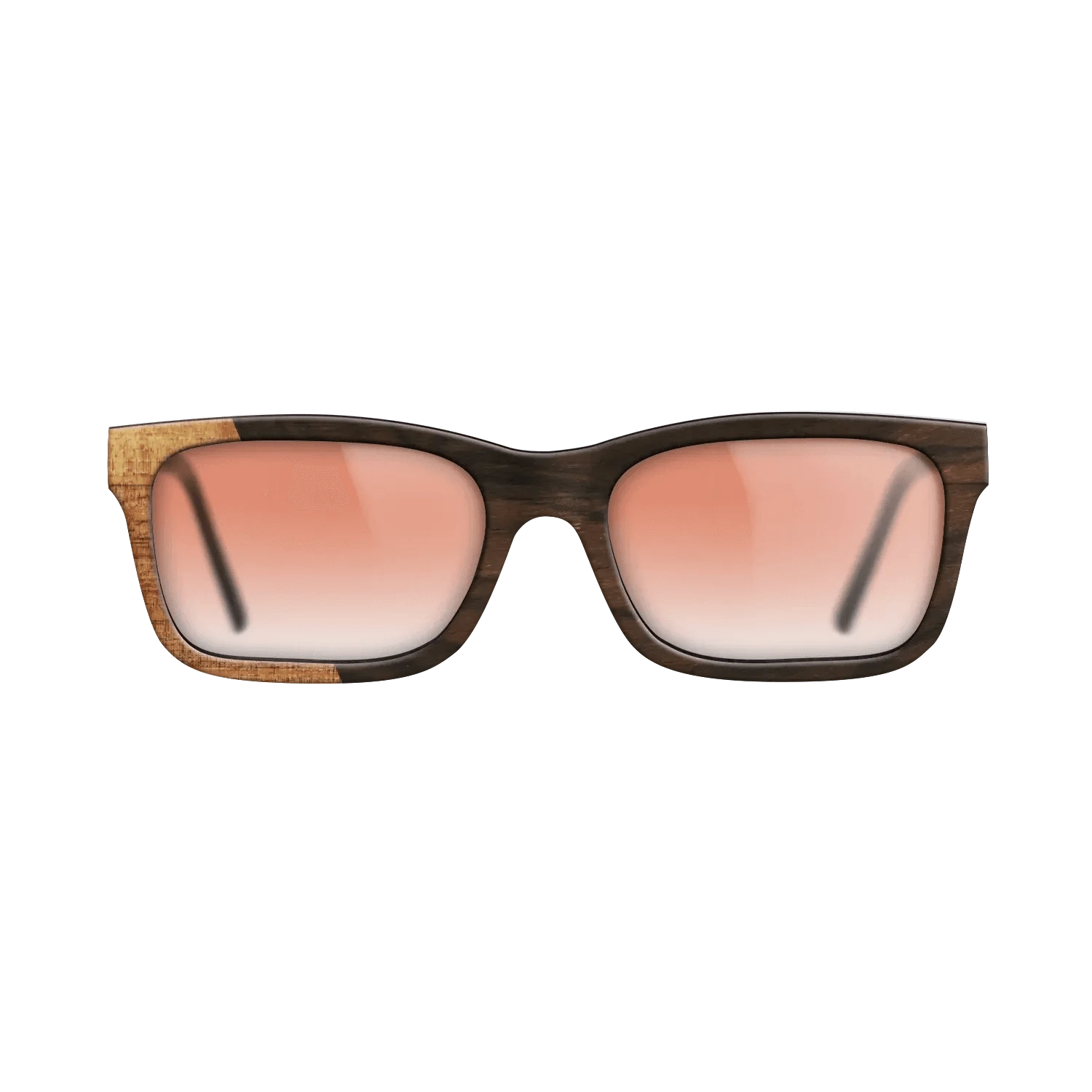 Koa,Ziricote Dark Quartered: Bauhaus - The Sage - Rectangle - SIRIS wood optic