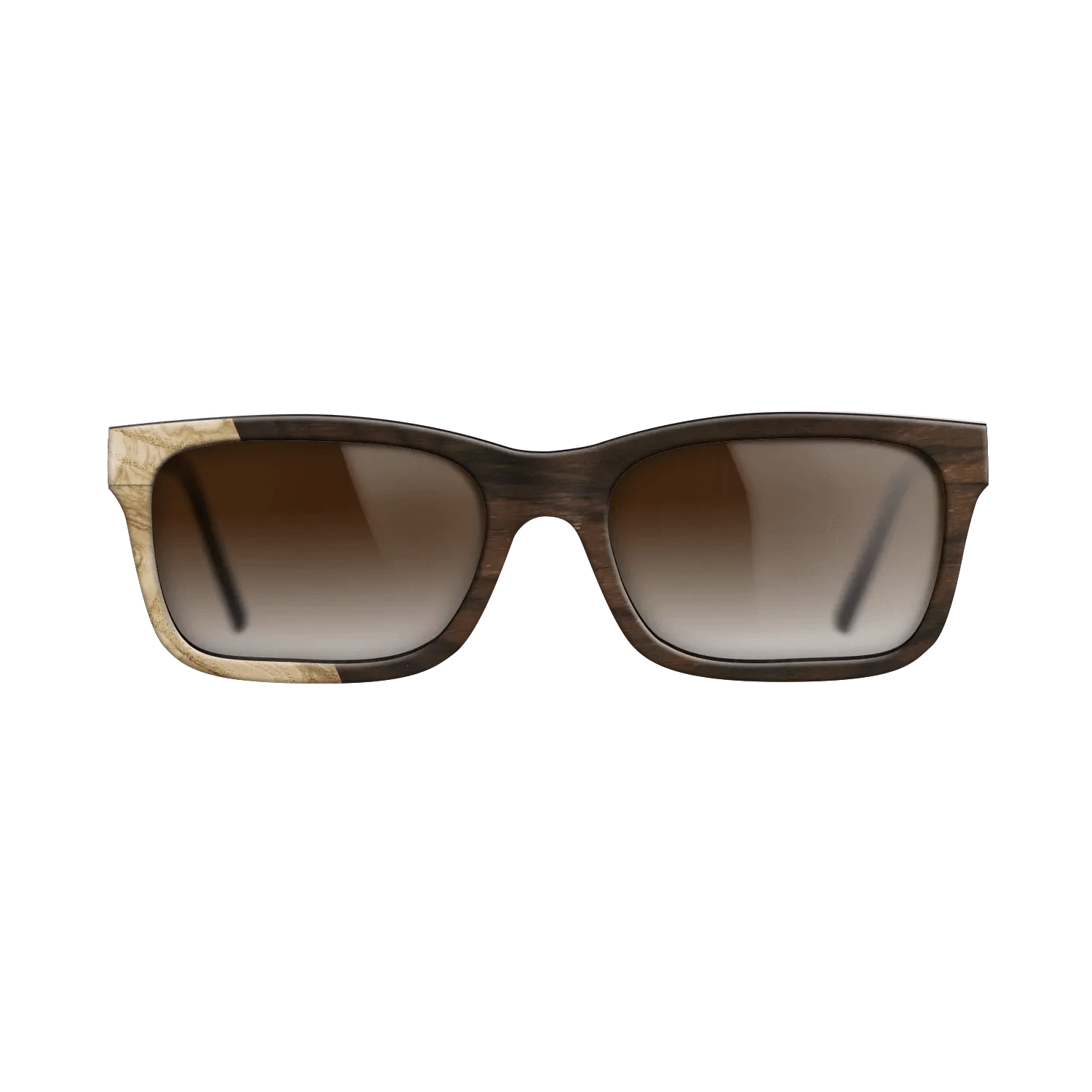 Ziricote Dark Quartered,Olive Burl: Bauhaus - The Sage - Rectangle - SIRIS wood optic