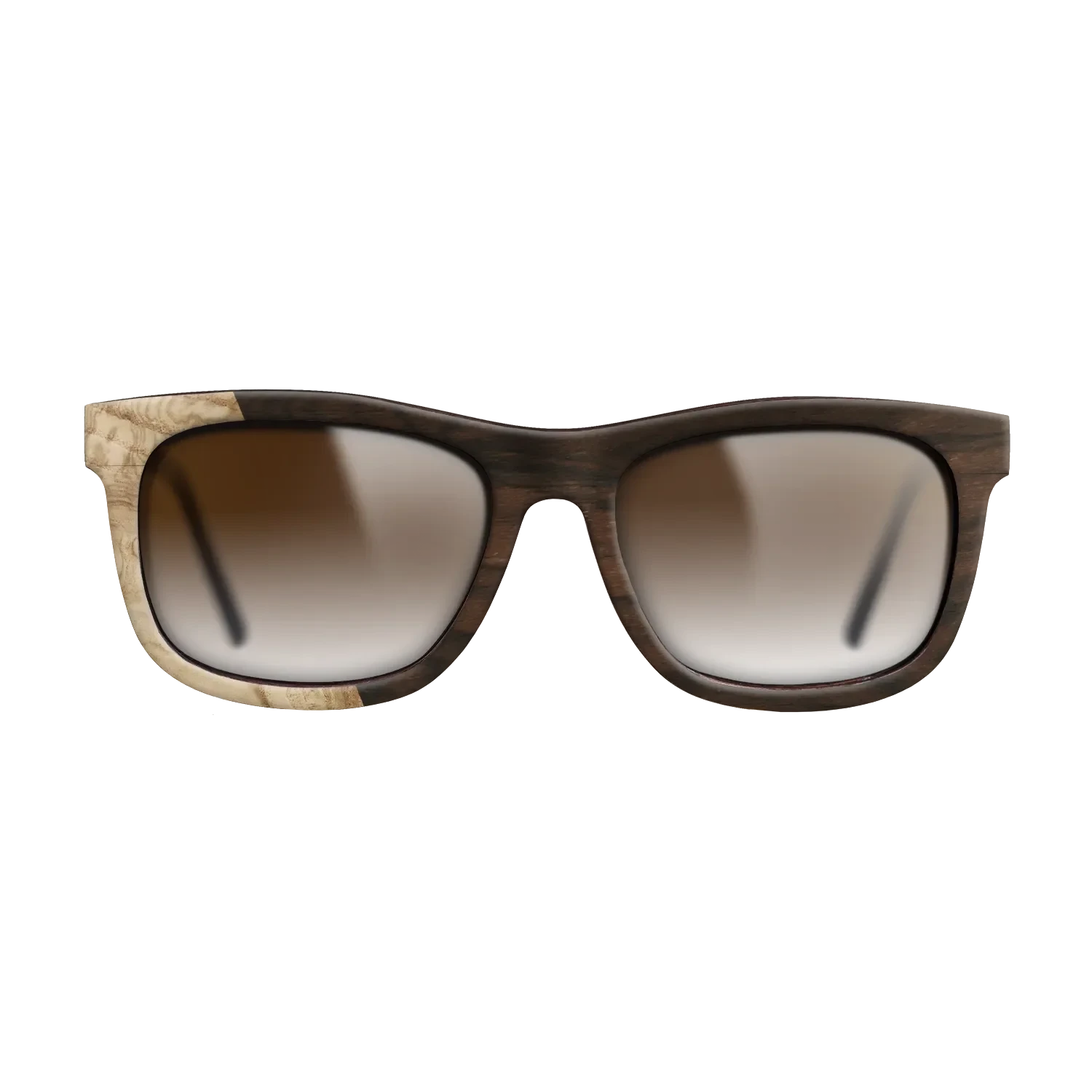 Ziricote Dark Quartered,Olive Burl: Bauhaus - The Hero - Square - SIRIS wood optic