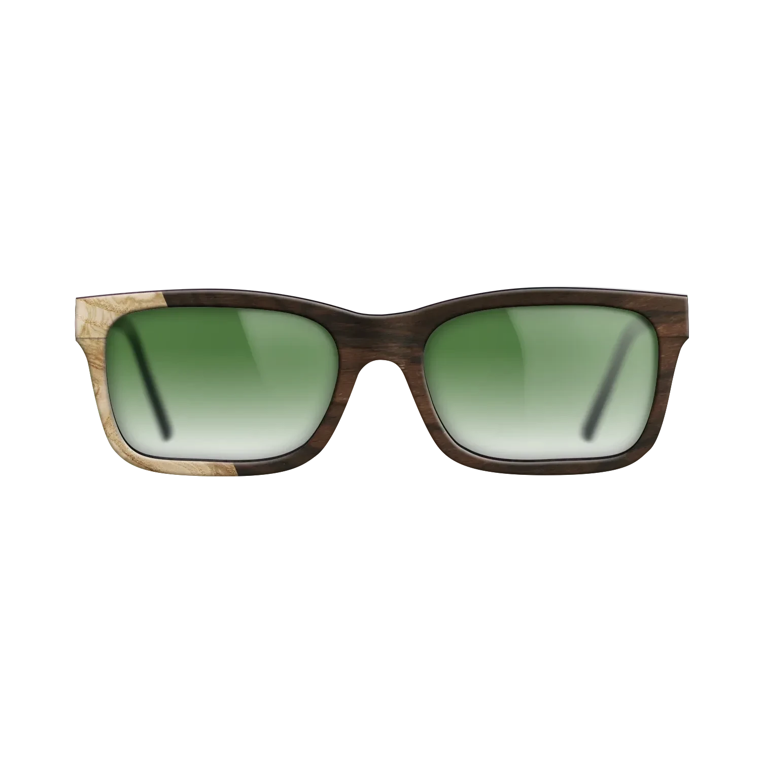 Ziricote Dark Quartered,Olive Burl: Bauhaus - The Sage - Rectangle - SIRIS wood optic