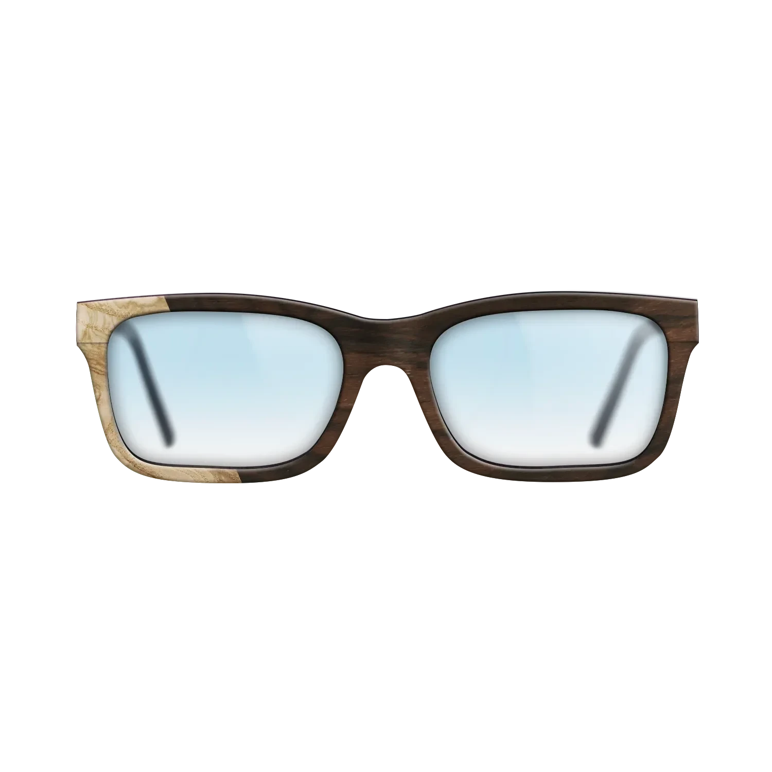 Ziricote Dark Quartered,Olive Burl: Bauhaus - The Sage - Rectangle - SIRIS wood optic