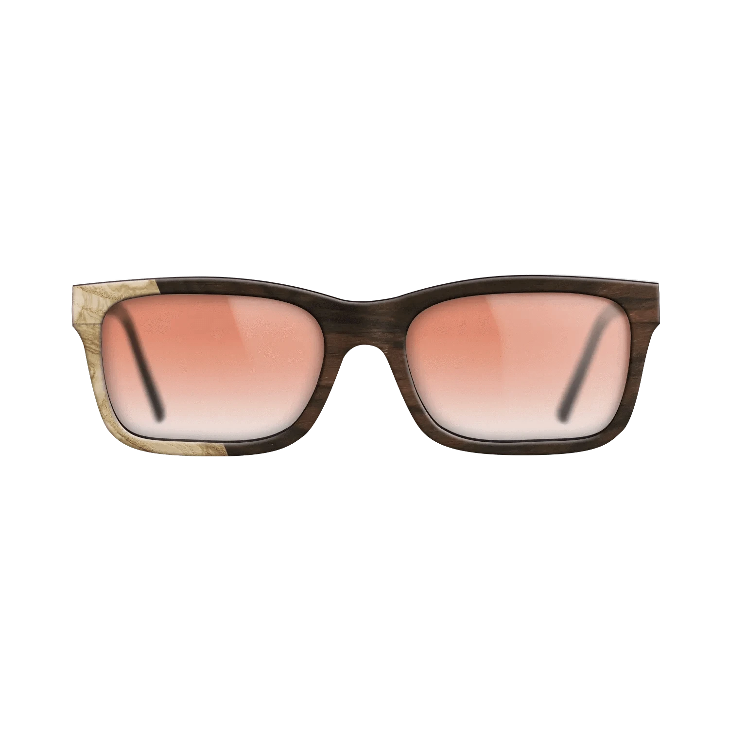 Ziricote Dark Quartered,Olive Burl: Bauhaus - The Sage - Rectangle - SIRIS wood optic