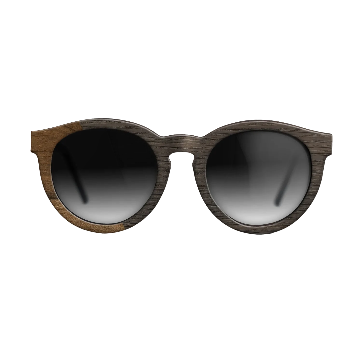 Ziricote Dark Quartered,Fumed Oak: Bauhaus - The Rebel - Round - 1495 - SIRIS wood optic