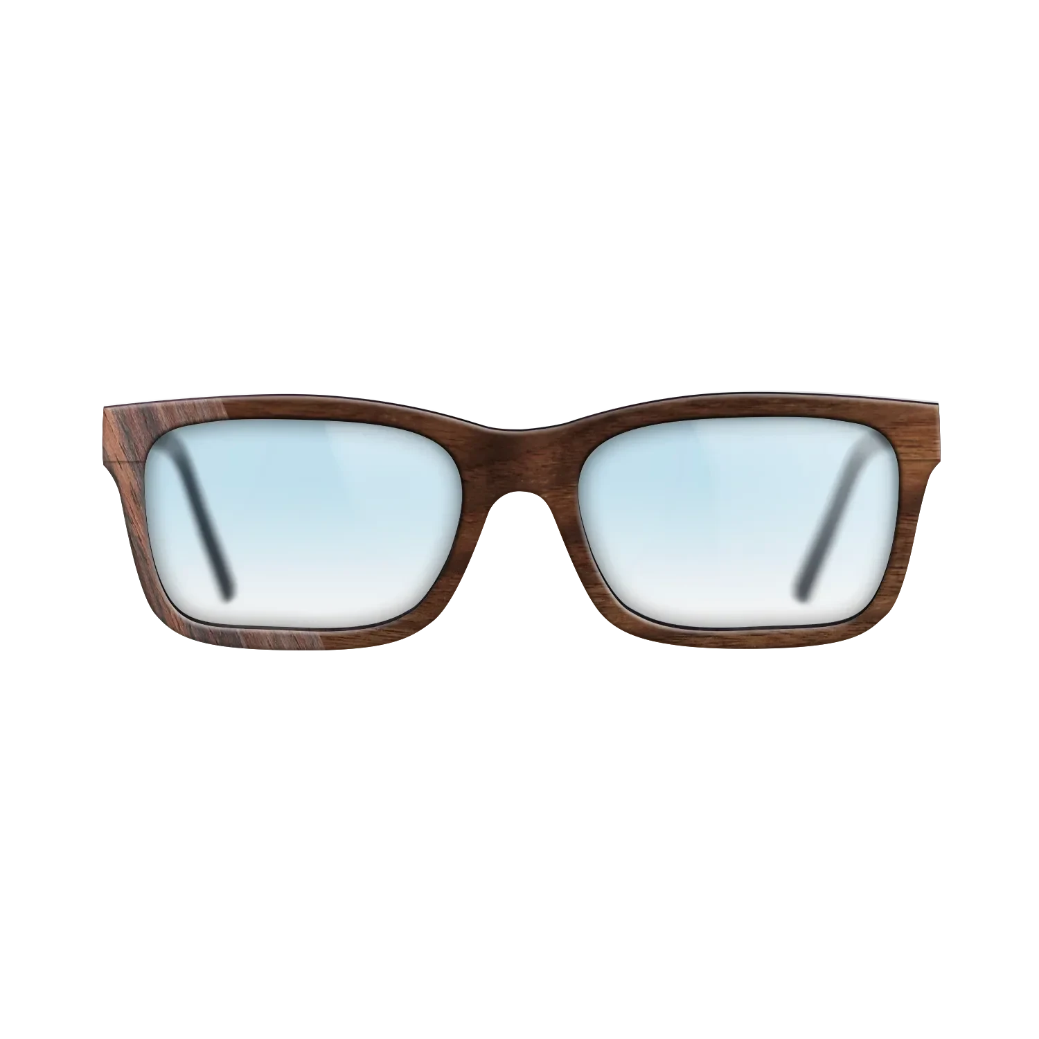 Santos Rosewood Dark,Rosewood Reconstituted: Bauhaus - The Sage - Rectangle - SIRIS wood optic