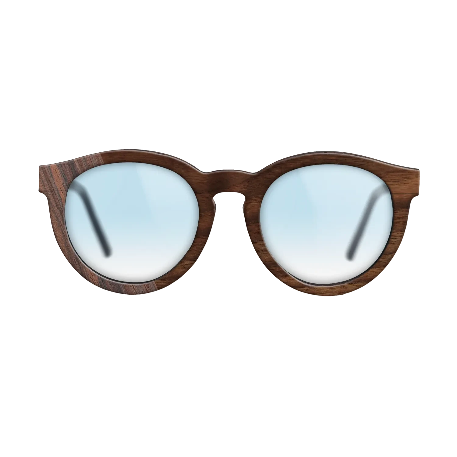 Santos Rosewood Dark,Rosewood Reconstituted: Bauhaus - The Rebel - Round - SIRIS wood optic