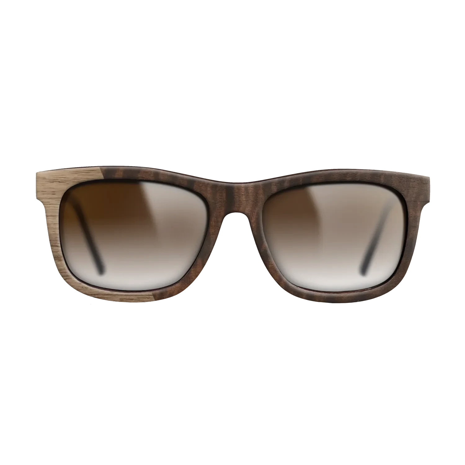 Walnut: Straight Grain,Fumed Eucalyptus: Bauhaus - The Hero - Square - 1354 - SIRIS wood optic