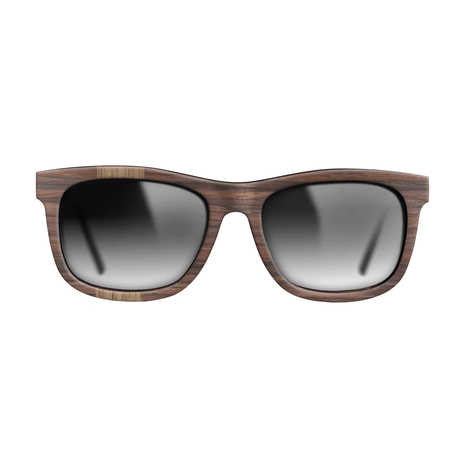 Walnut: Straight Grain,Rosewood Reconstituted: Splice - The Hero - Square - 1840 - SIRIS wood optic