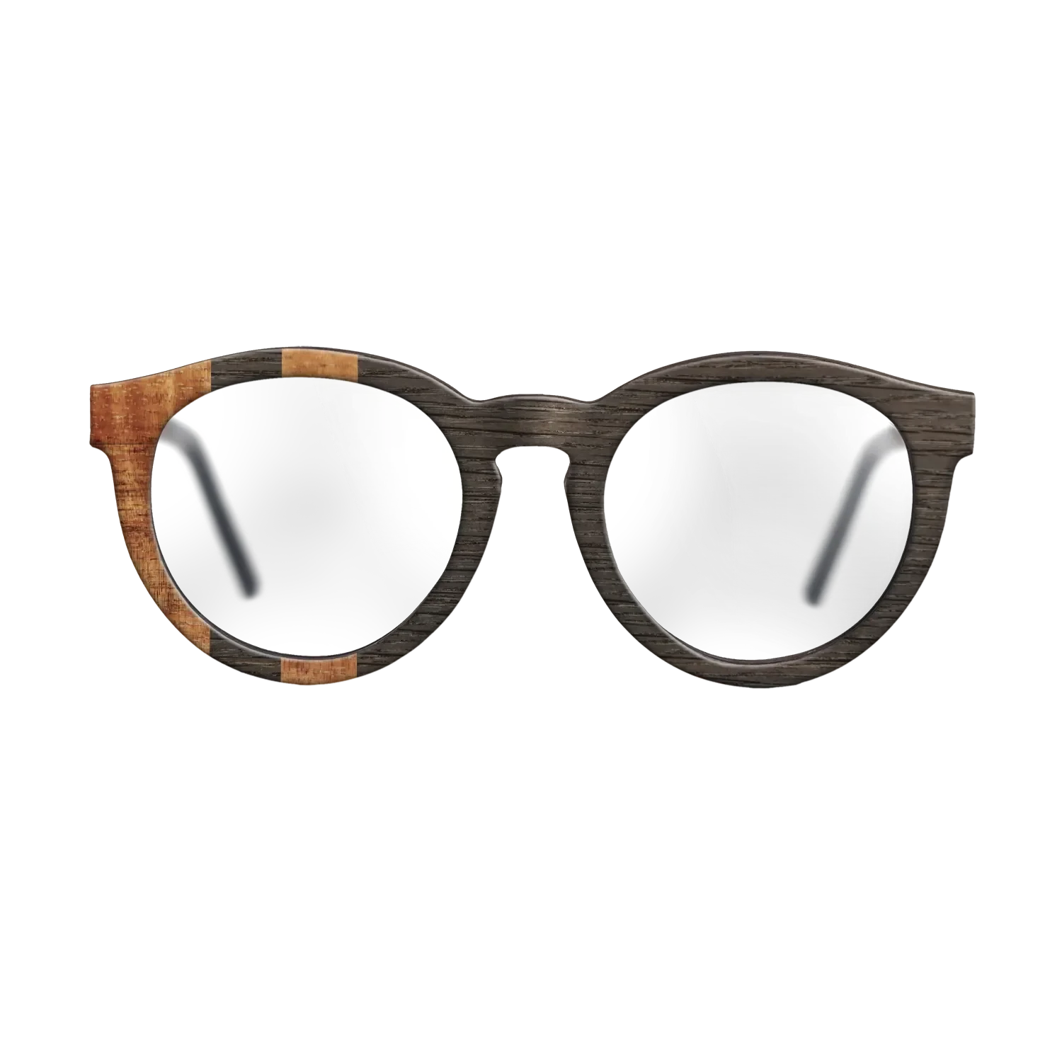 Koa,Fumed Oak: Splice - The Rebel - Round - SIRIS wood optic