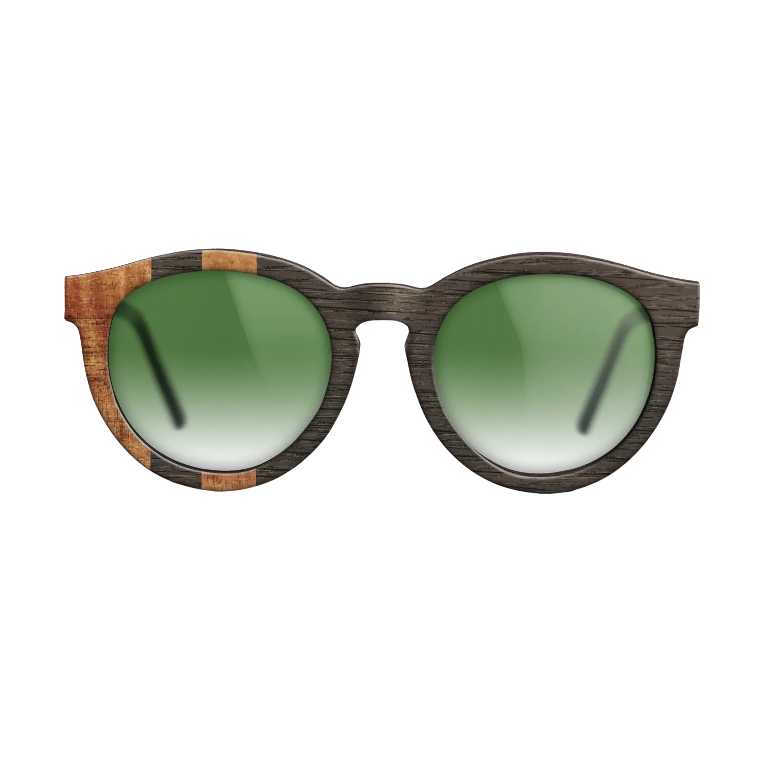 Koa,Fumed Oak: Splice - The Rebel - Round - SIRIS wood optic