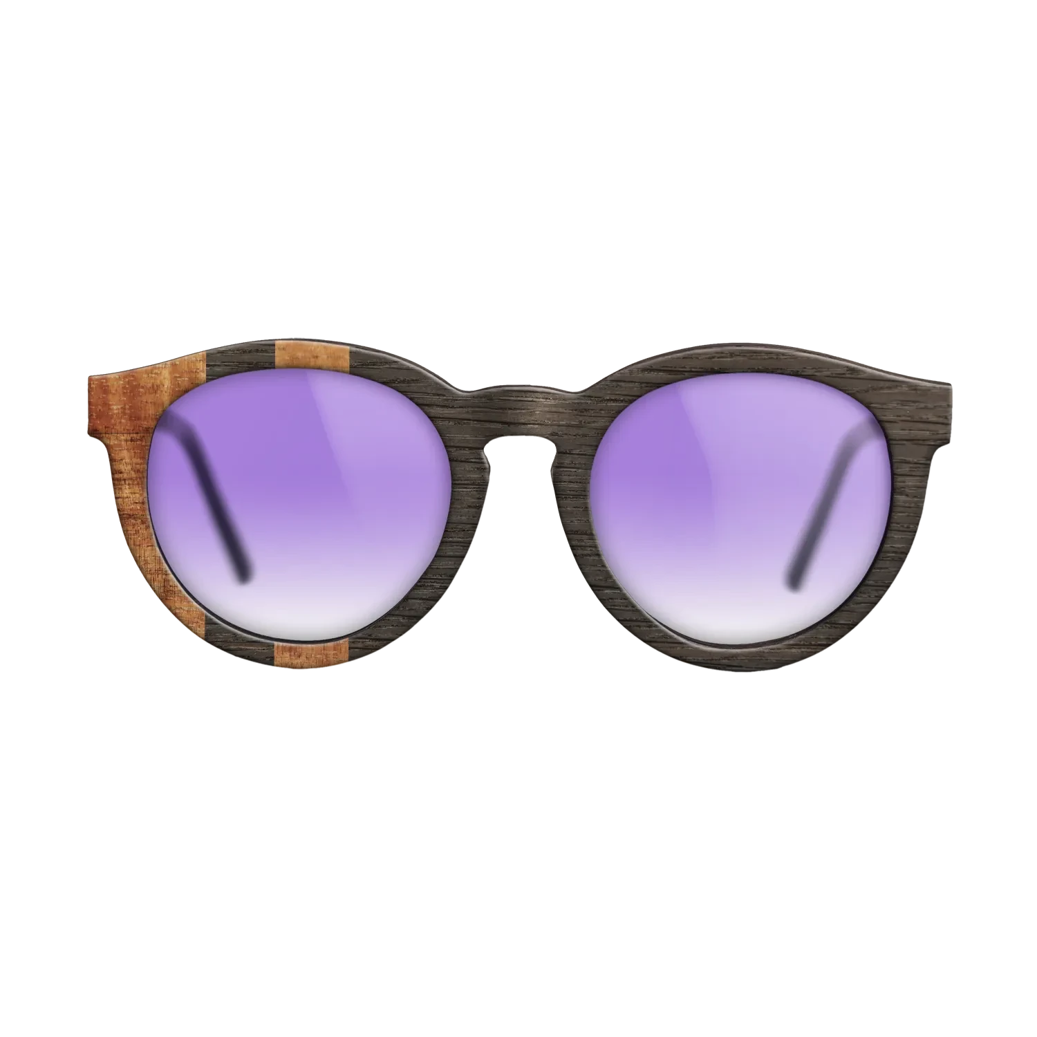 Koa,Fumed Oak: Splice - The Rebel - Round - SIRIS wood optic