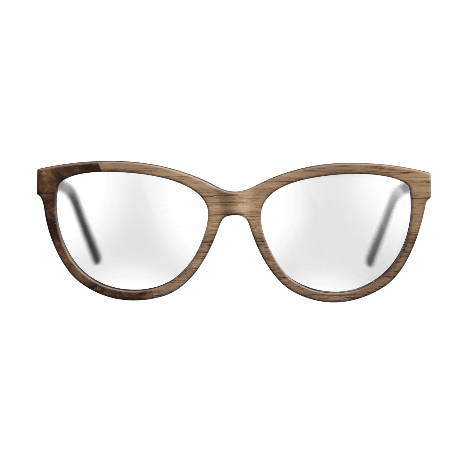 Walnut: Straight Grain,Walnut Burl: Bauhaus - The Maiden - Cat - 1873 - SIRIS wood optic