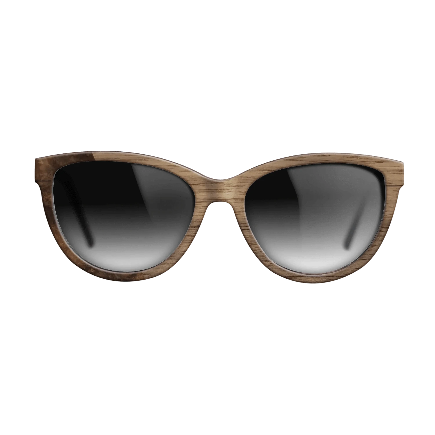 Walnut: Straight Grain,Walnut Burl: Bauhaus - The Maiden - Cat - 1873 - SIRIS wood optic