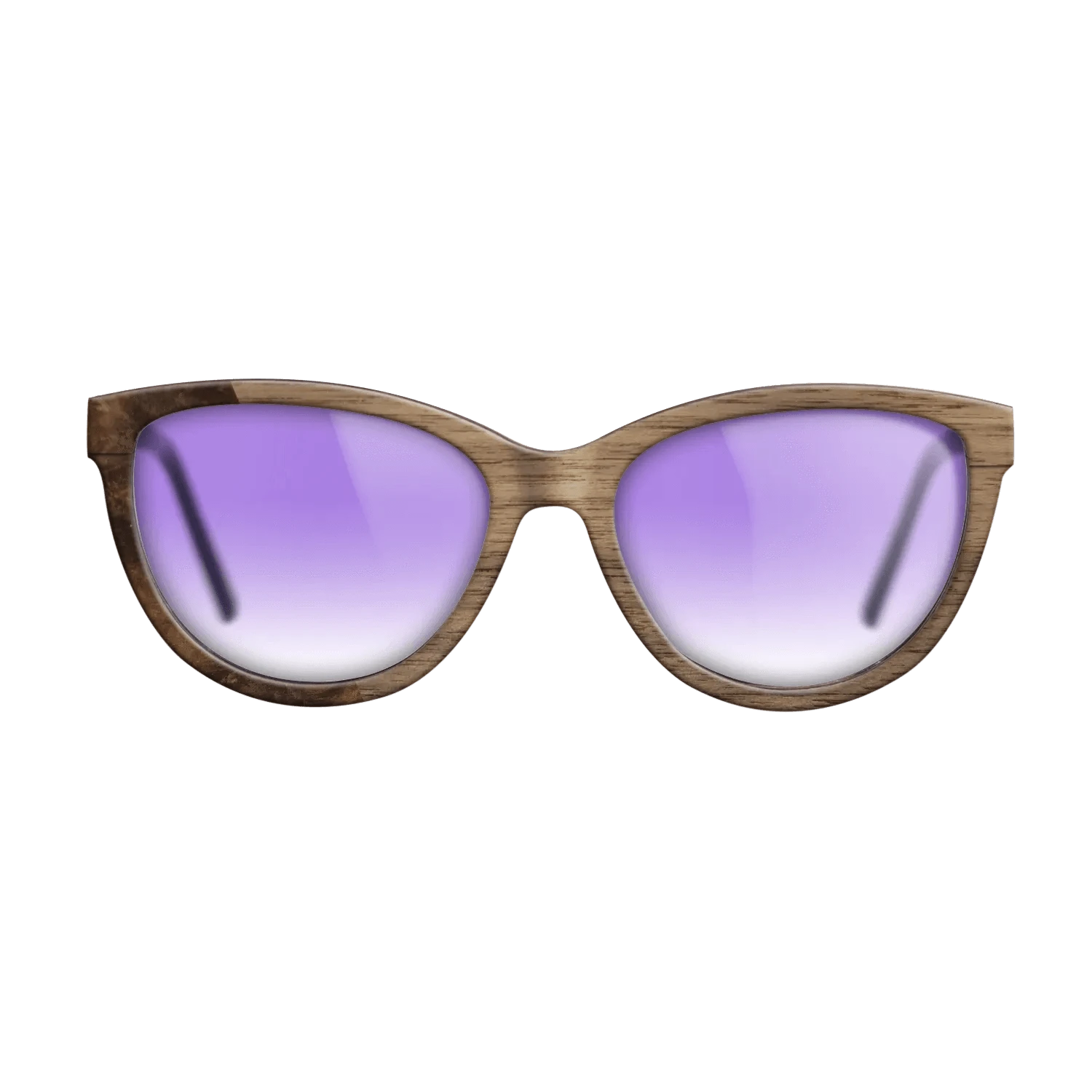 Walnut: Straight Grain,Walnut Burl: Bauhaus - The Maiden - Cat - 1873 - SIRIS wood optic