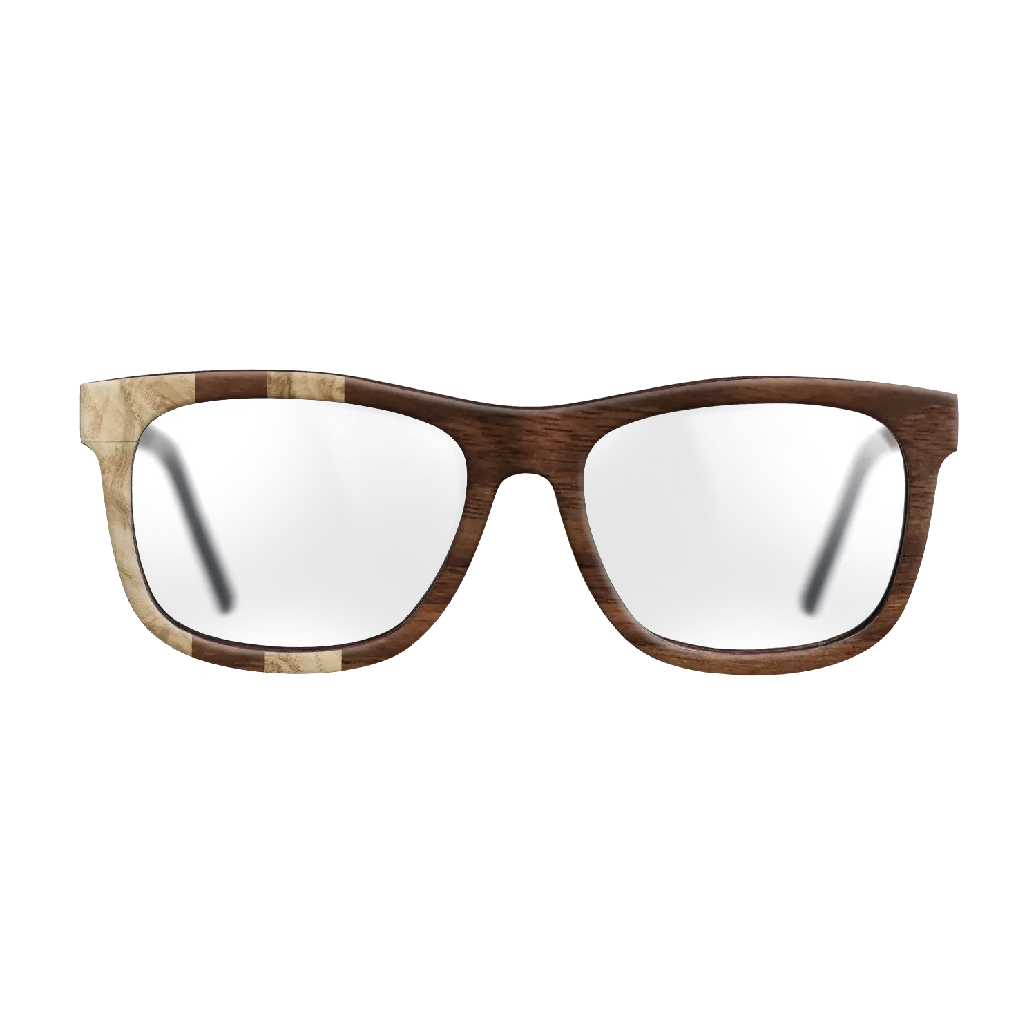 Olive Burl,Walnut Claro Dark: Splice - The Hero - Square - SIRIS wood optic