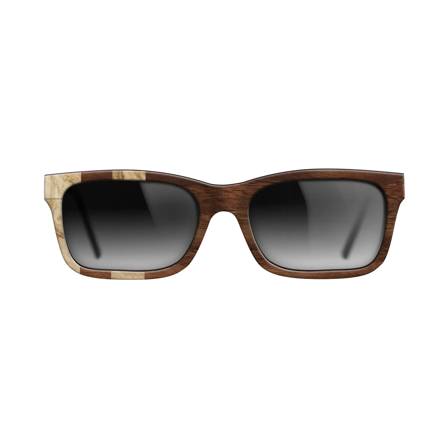 Olive Burl,Walnut Claro Dark: Splice - The Sage - Rectangle - SIRIS wood optic