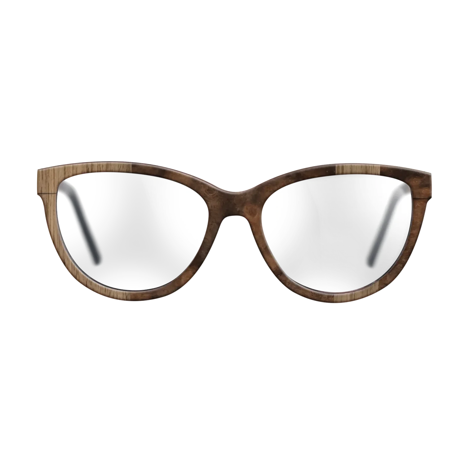 Walnut: Straight Grain,Walnut Burl: Splice - The Maiden - Cat - 730 - SIRIS wood optic